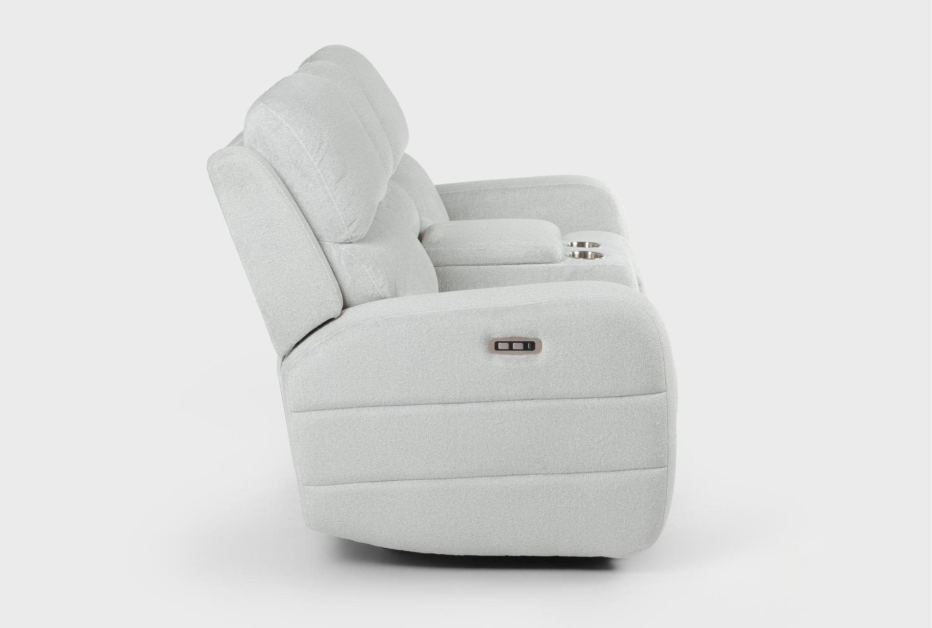 rio grey fabric 2 piece power reclining sofa and console loveseat set 20 rio grey fabric 2 piece power reclining sofa and console loveseat set