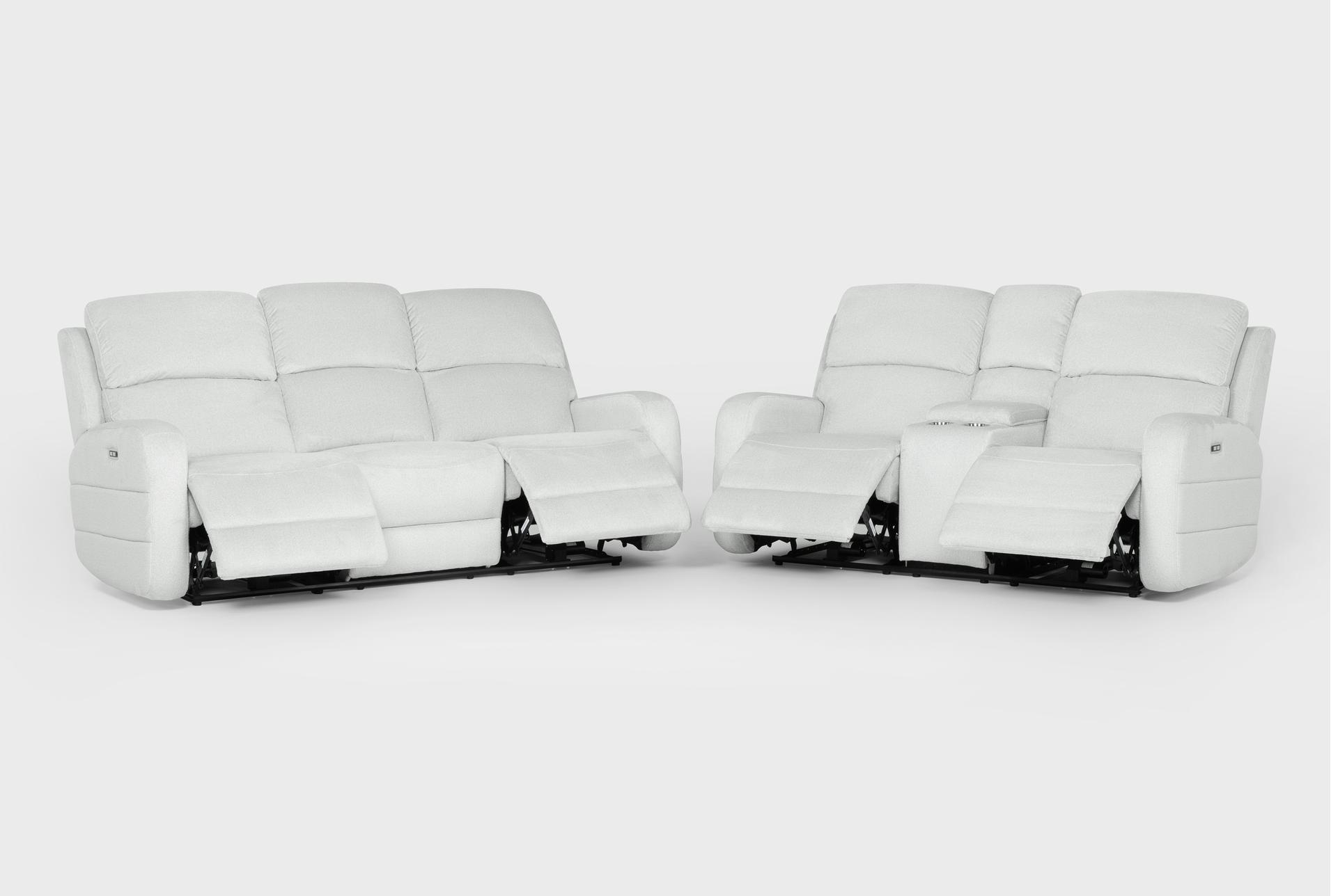 rio grey fabric 2 piece power reclining sofa and console loveseat set 21 rio grey fabric 2 piece power reclining sofa and console loveseat set