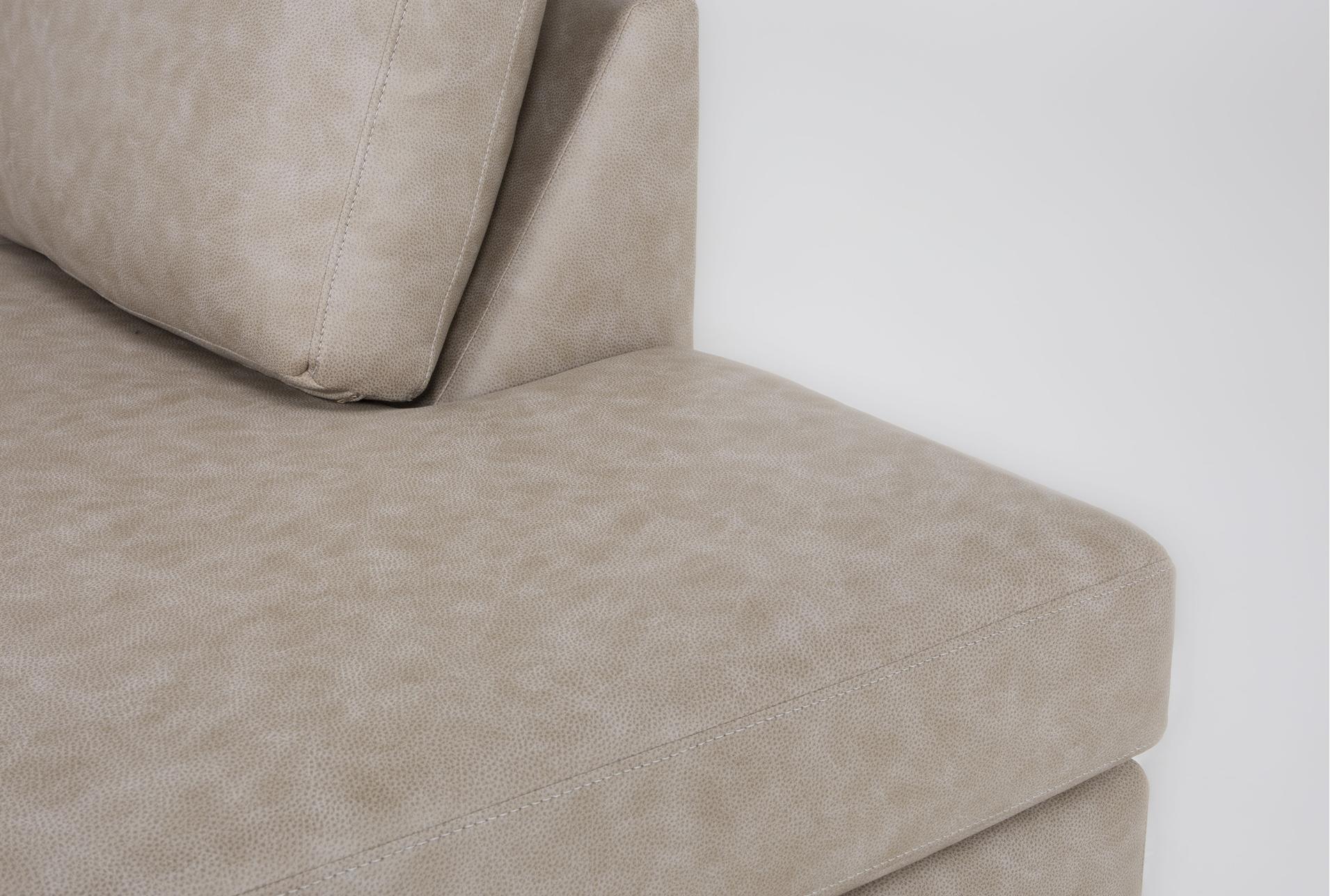 mathers mocha beige brown vegan faux leather 2 piece sectional with right arm facing sofa chaise + left arm facing corner chaise 9 mathers mocha beige brown vegan faux leather 2 piece sectional with right arm facing sofa chaise + left arm facing corner chaise