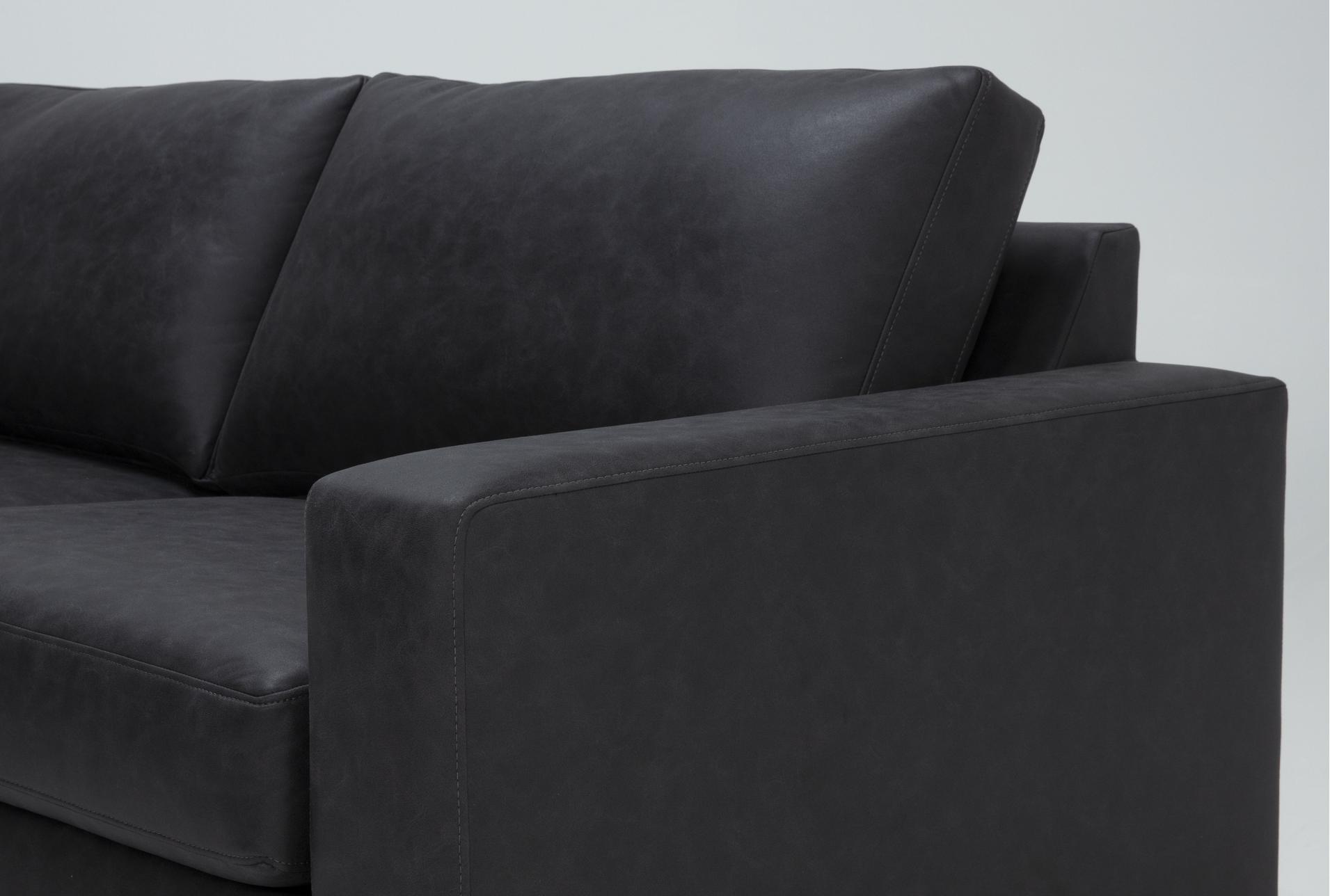 araceli ii charcoal grey black vegan faux leather 4 piece full sleeper sectional with left arm facing chaise 13 araceli ii charcoal grey black vegan faux leather 4 piece full sleeper sectional with left arm facing chaise