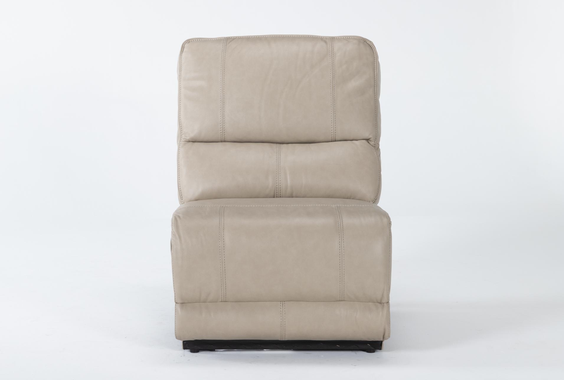 watkins linen leather armless chair