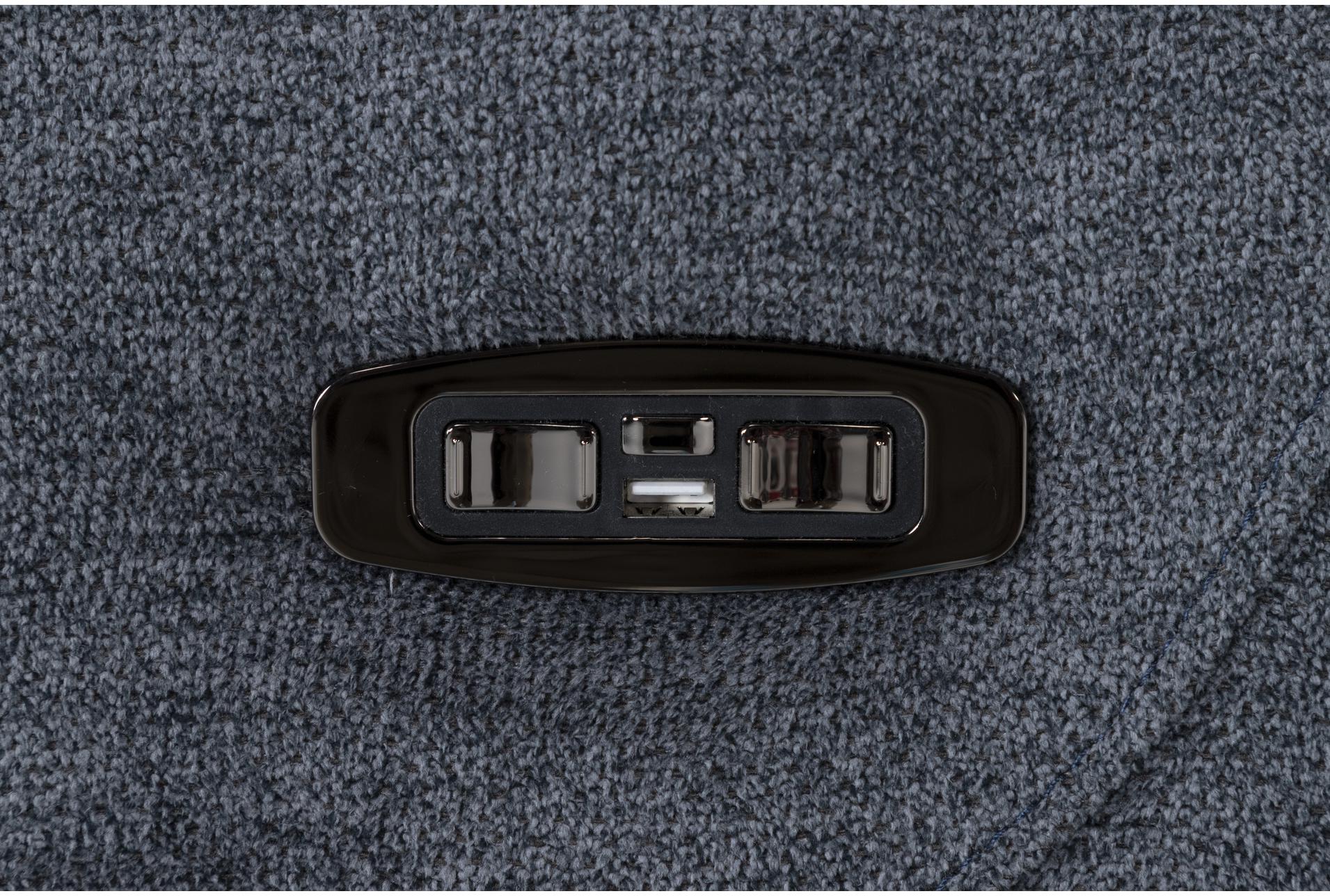 halo ii blue power wallaway recliner with power headrest & usb | wall hugger 13 halo ii blue power wallaway recliner with power headrest & usb | wall hugger