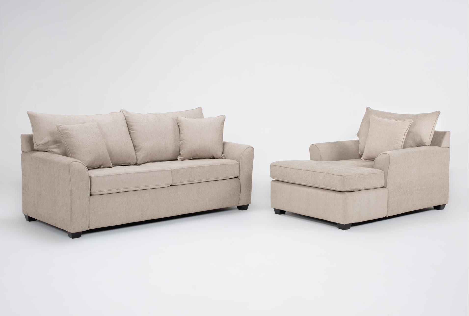 jaylen ii sand beige fabric 2 piece 78" full sleeper sofa & chaise set 1 jaylen ii sand beige fabric 2 piece 78" full sleeper sofa & chaise set