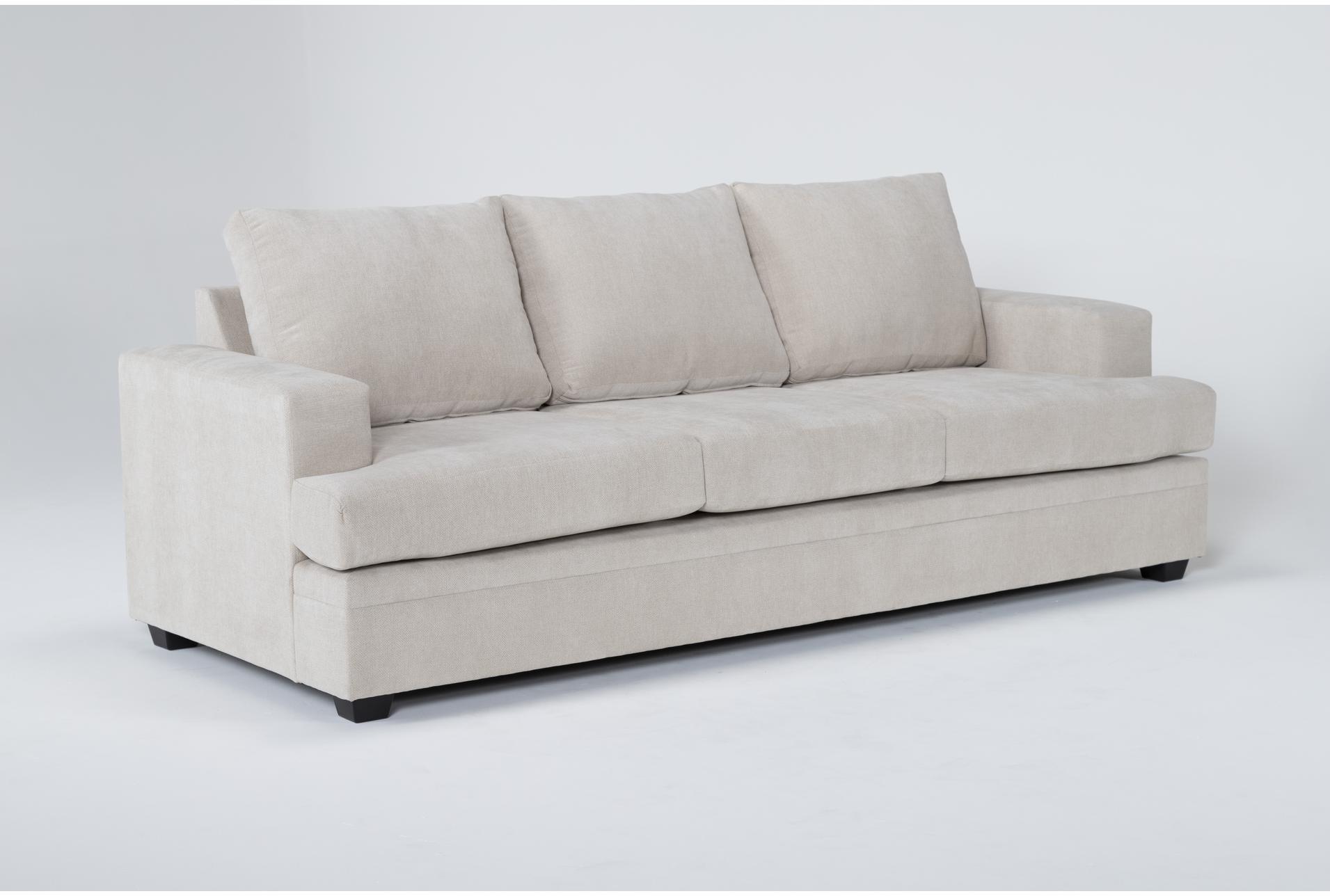 bonaterra sand beige fabric 97" queen memory foam sleeper sofa bed | track arms | loose reversible back 9 bonaterra sand beige fabric 97" queen memory foam sleeper sofa bed | track arms | loose reversible back