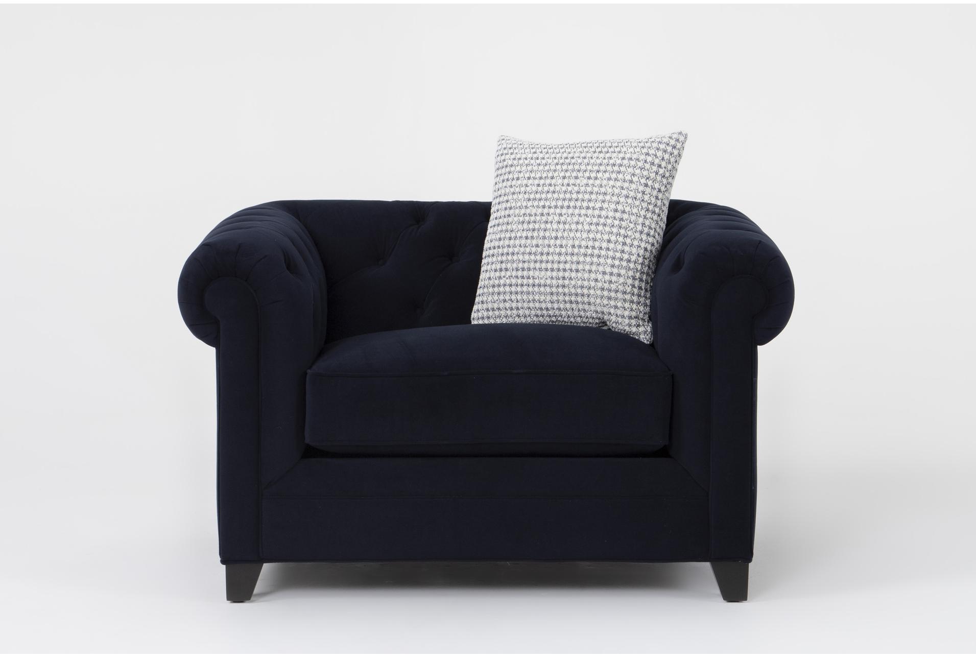 patterson vi 52" blue arm chair | fabric 1 patterson vi 52" blue arm chair | fabric
