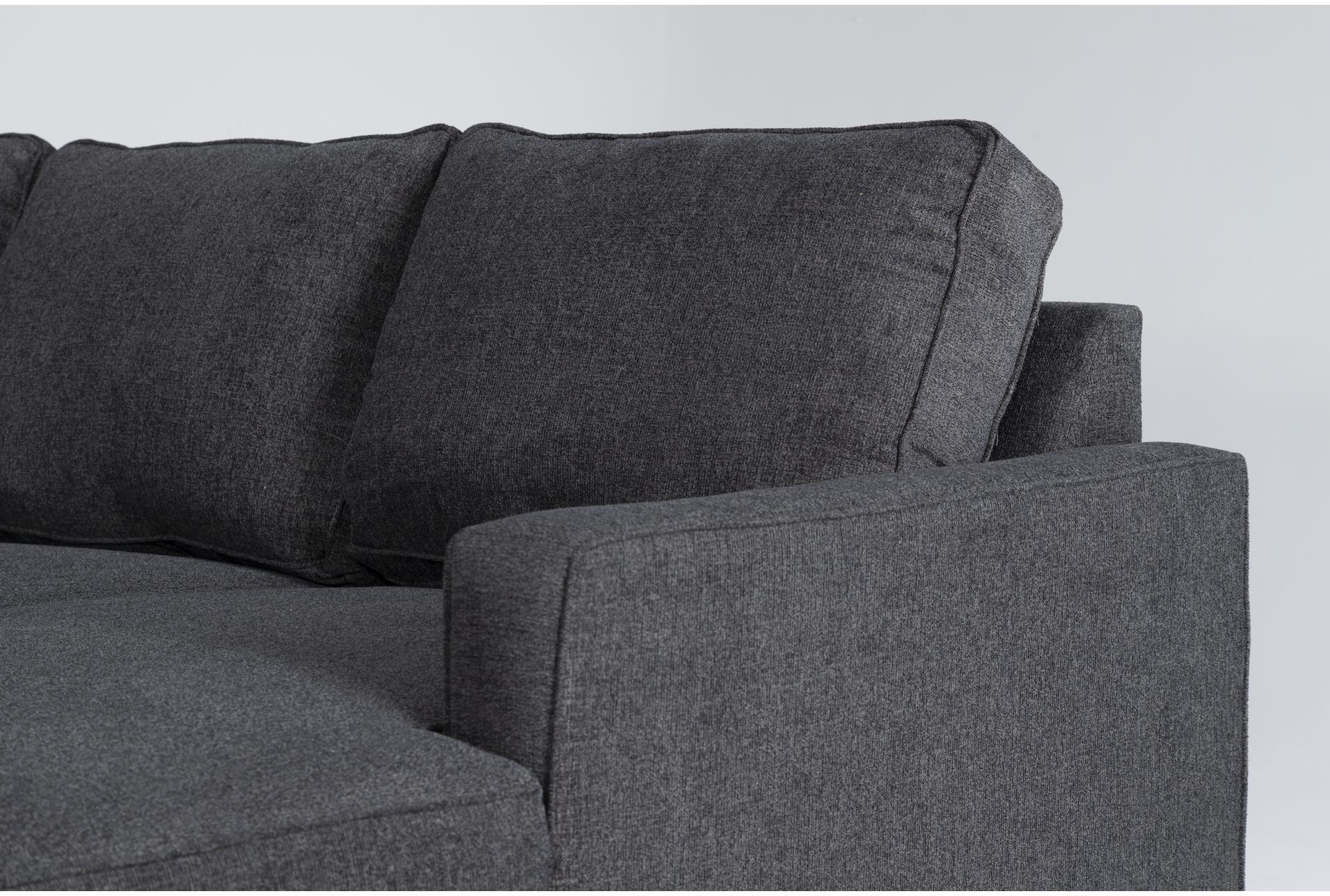 mathers slate grey fabric 125" 2 piece u-shaped sectional with right arm facing queen memory foam sleeper sofa bed chaise & left arm facing corner chaise 9 mathers slate grey fabric 125" 2 piece u-shaped sectional with right arm facing queen memory foam sleeper sofa bed chaise & left arm facing corner chaise