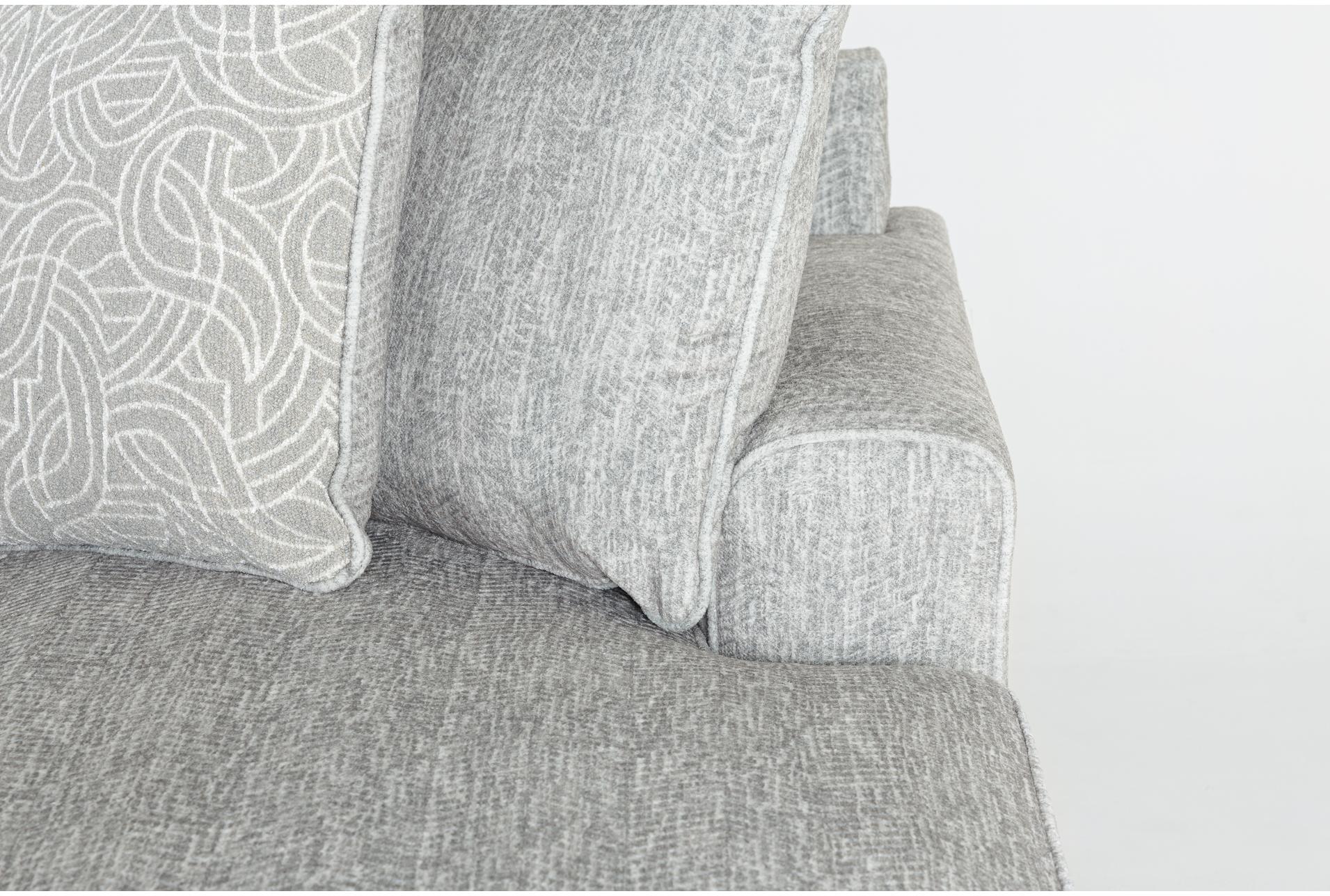 kylie light grey 2 piece dual chaise sectional with left arm facing sofa chaise & right arm facing corner chaise | fabric 11 kylie light grey 2 piece dual chaise sectional with left arm facing sofa chaise & right arm facing corner chaise | fabric