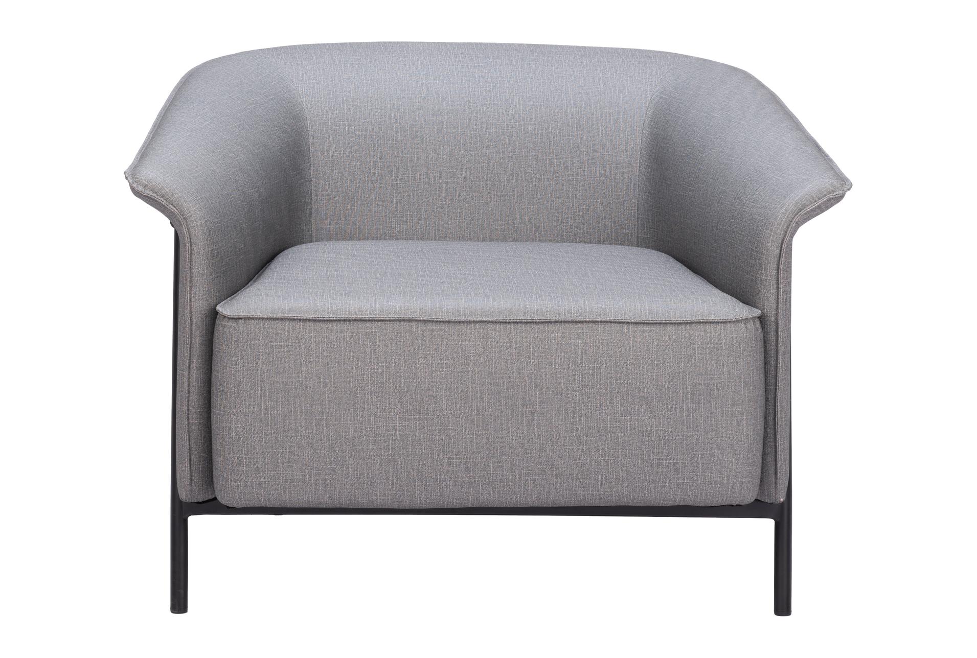 burry slate grey metal accent arm chair | fabric | with arms 9 burry slate grey metal accent arm chair | fabric | with arms