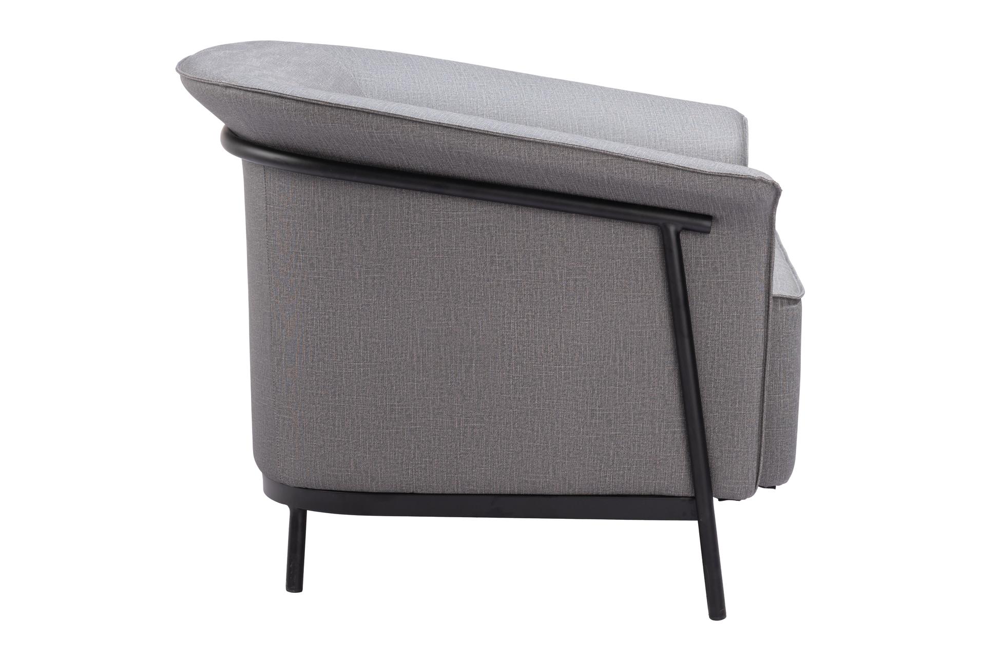 burry slate grey metal accent arm chair | fabric | with arms 10 burry slate grey metal accent arm chair | fabric | with arms