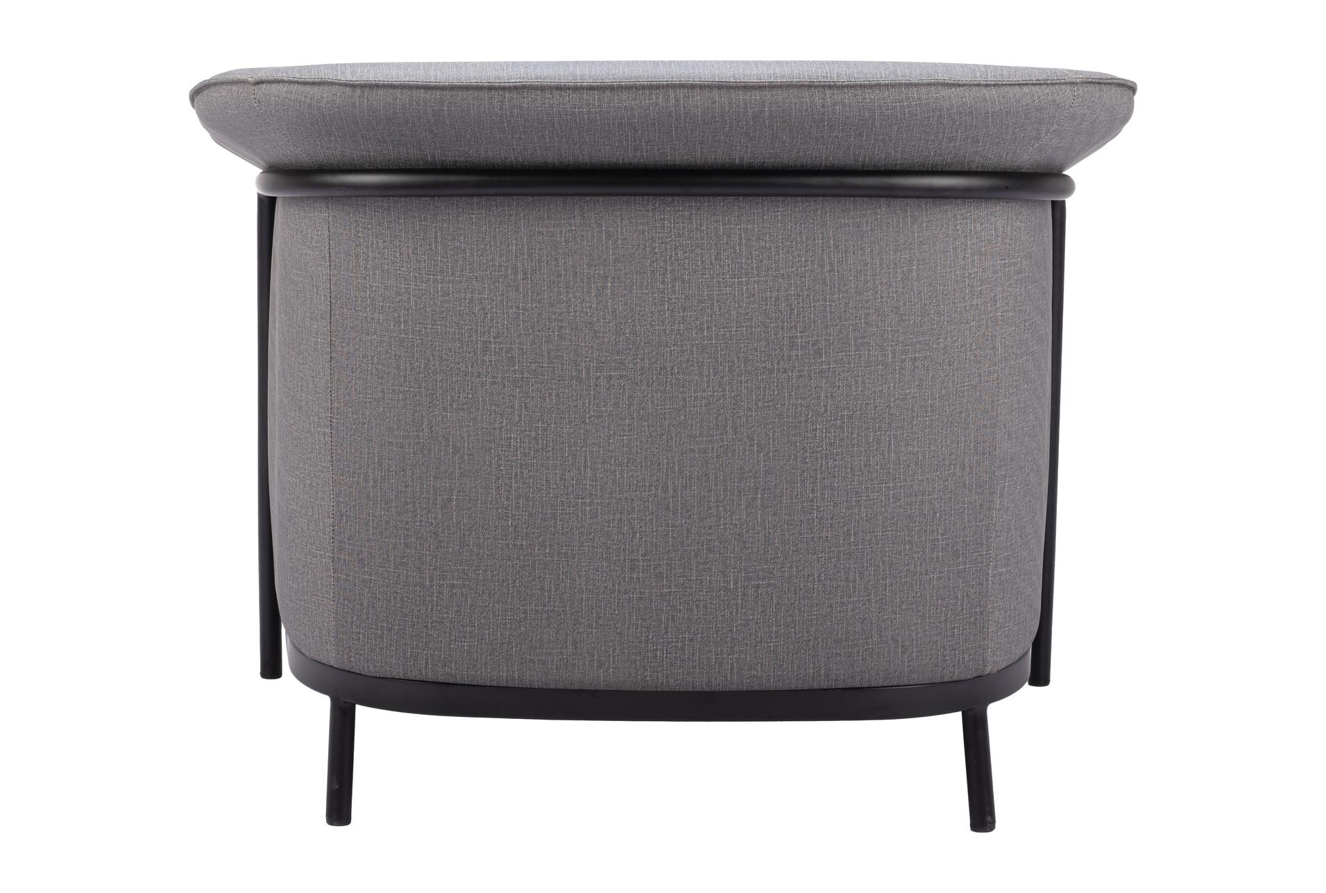 burry slate grey metal accent arm chair | fabric | with arms 13 burry slate grey metal accent arm chair | fabric | with arms