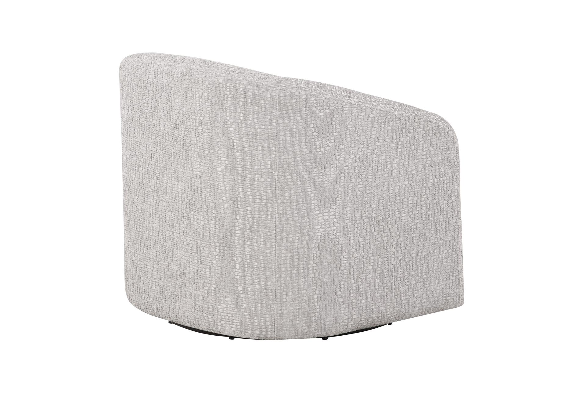 parker silver wood swivel barrel arm chair | high performance fabric 6 parker silver wood swivel barrel arm chair | high performance fabric