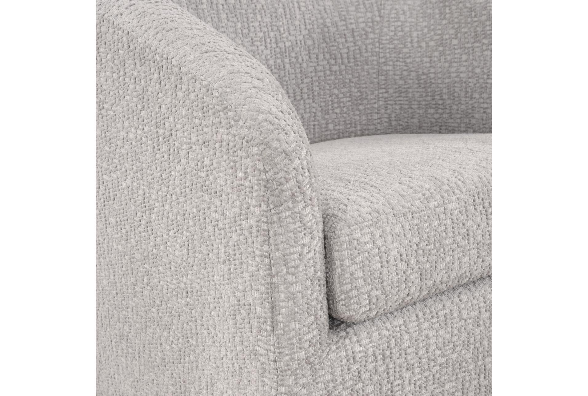 parker silver wood swivel barrel arm chair | high performance fabric 7 parker silver wood swivel barrel arm chair | high performance fabric