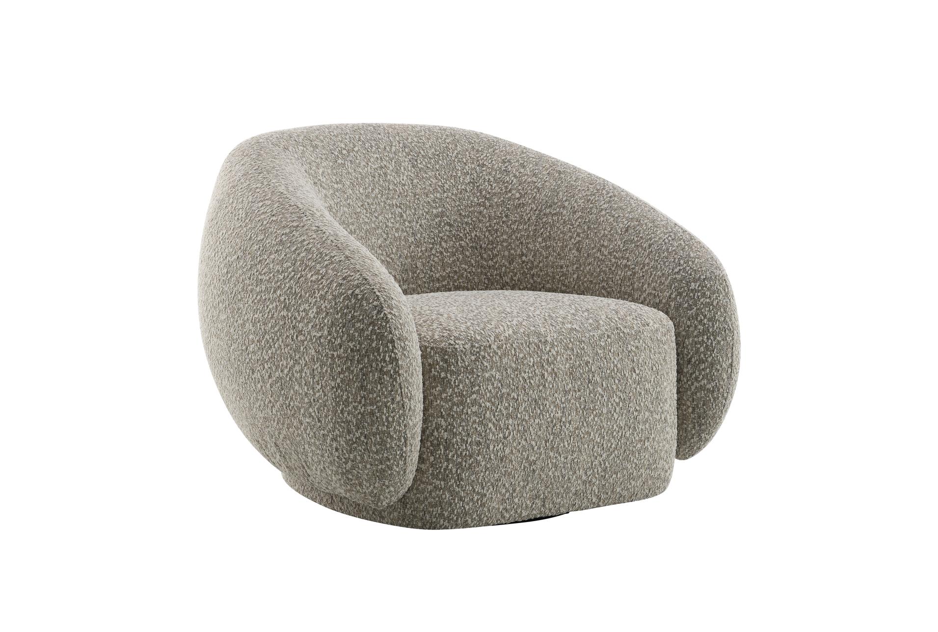 isabel brown boucle fabric wood oversized swivel barrel arm chair | curved 9 isabel brown boucle fabric wood oversized swivel barrel arm chair | curved