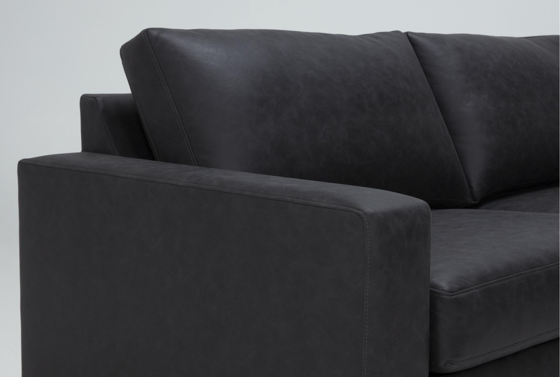 araceli ii charcoal grey black vegan faux leather 2 piece condo 86" queen sleeper sofa & oversized chair set 12 araceli ii charcoal grey black vegan faux leather 2 piece condo 86" queen sleeper sofa & oversized chair set