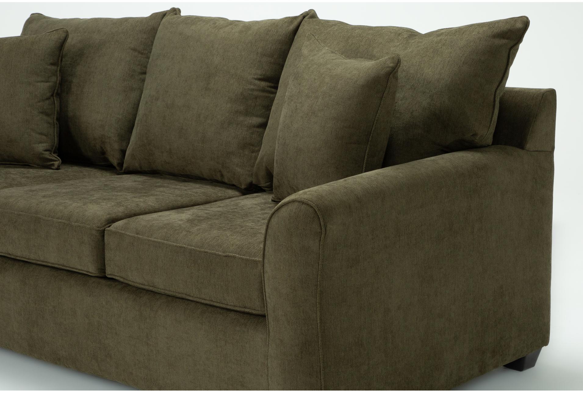 jaylen ii arbor green fabric 88" queen sleeper sofa loveseat & chaise set | loose reversible back | 3 piece 14 jaylen ii arbor green fabric 88" queen sleeper sofa loveseat & chaise set | loose reversible back | 3 piece