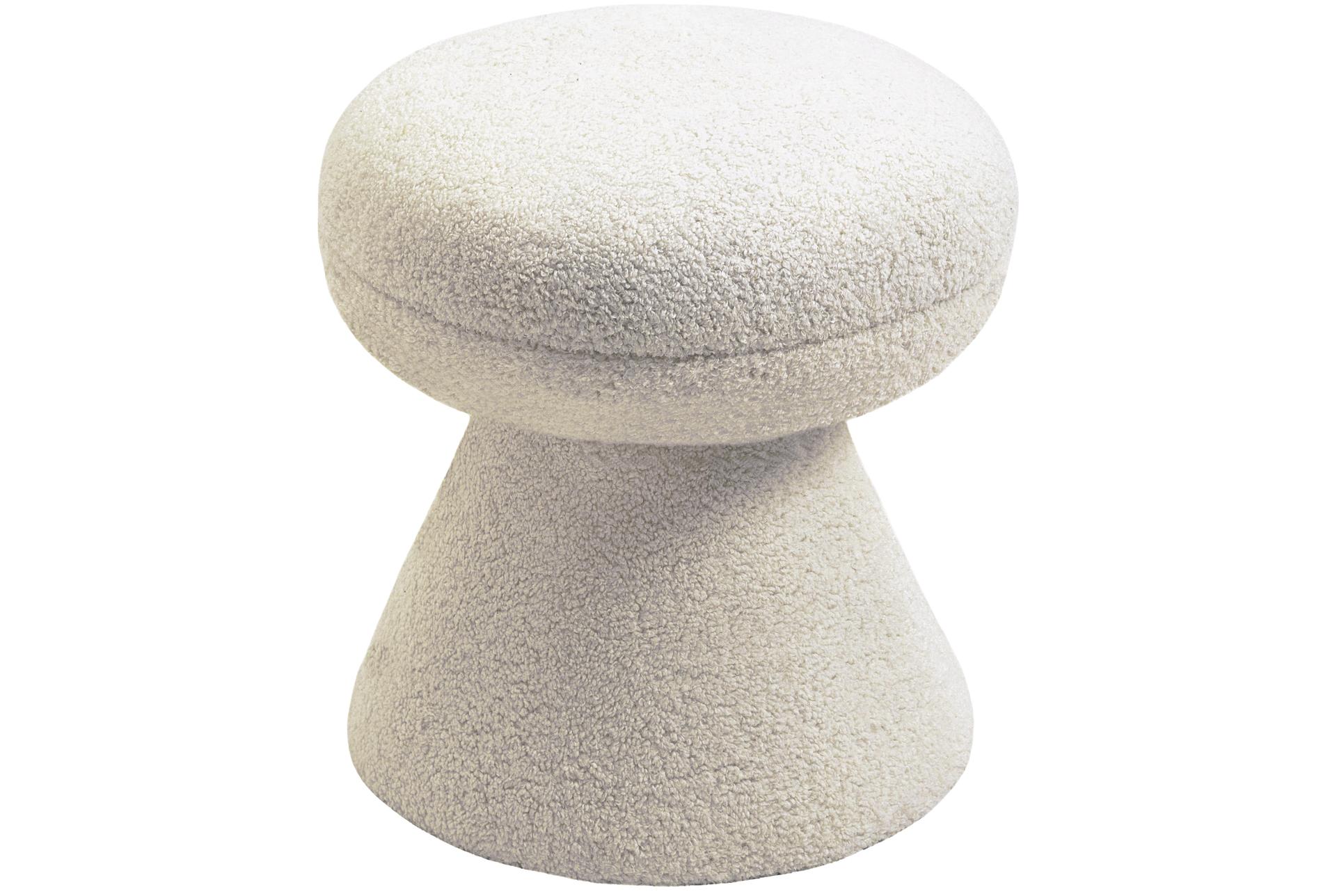 drum beige faux shearling teddy fabric round upholstered ottoman/stool 10 drum beige faux shearling teddy fabric round upholstered ottoman/stool