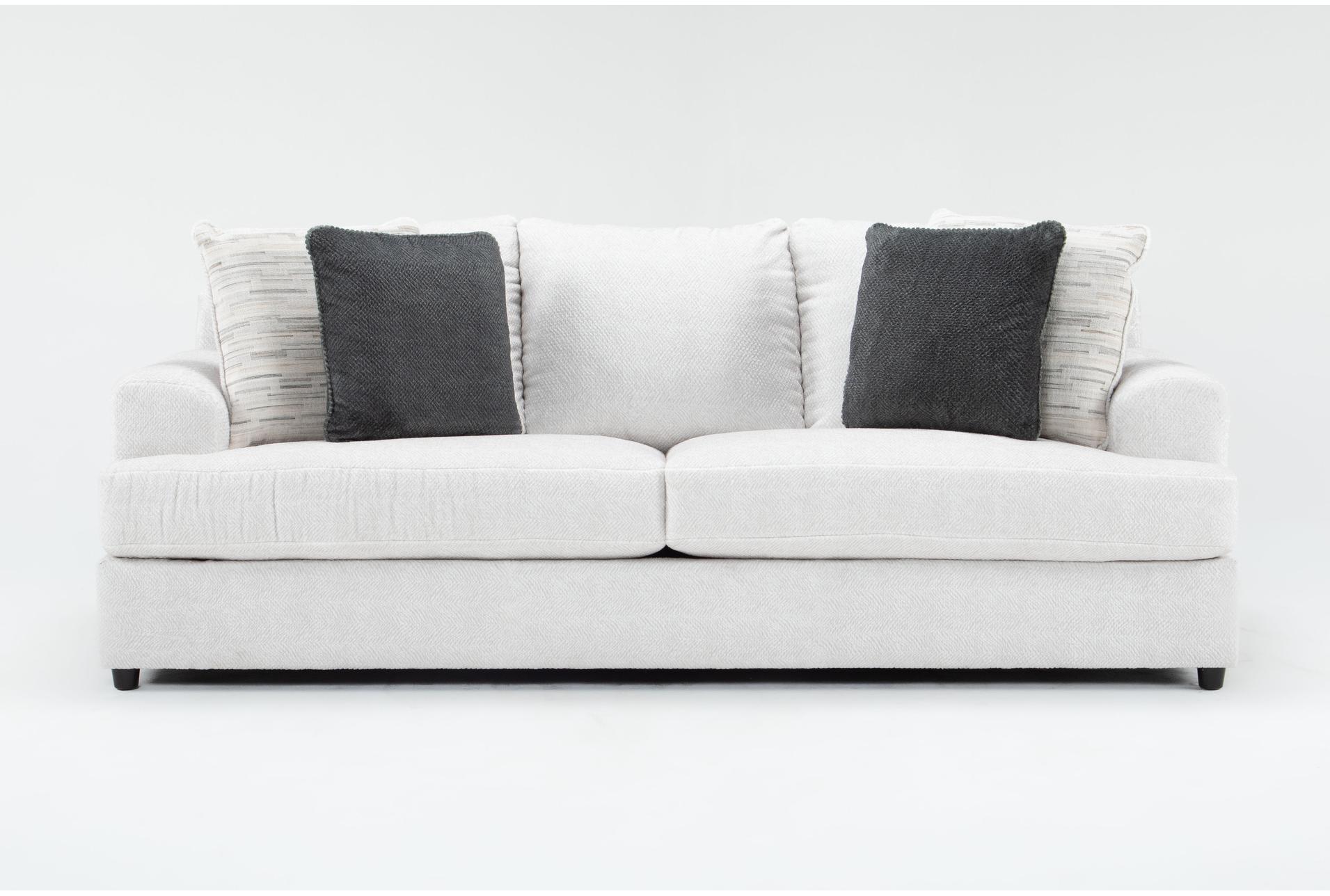 milani 96" soft cream fabric sofa 1 milani 96" soft cream fabric sofa