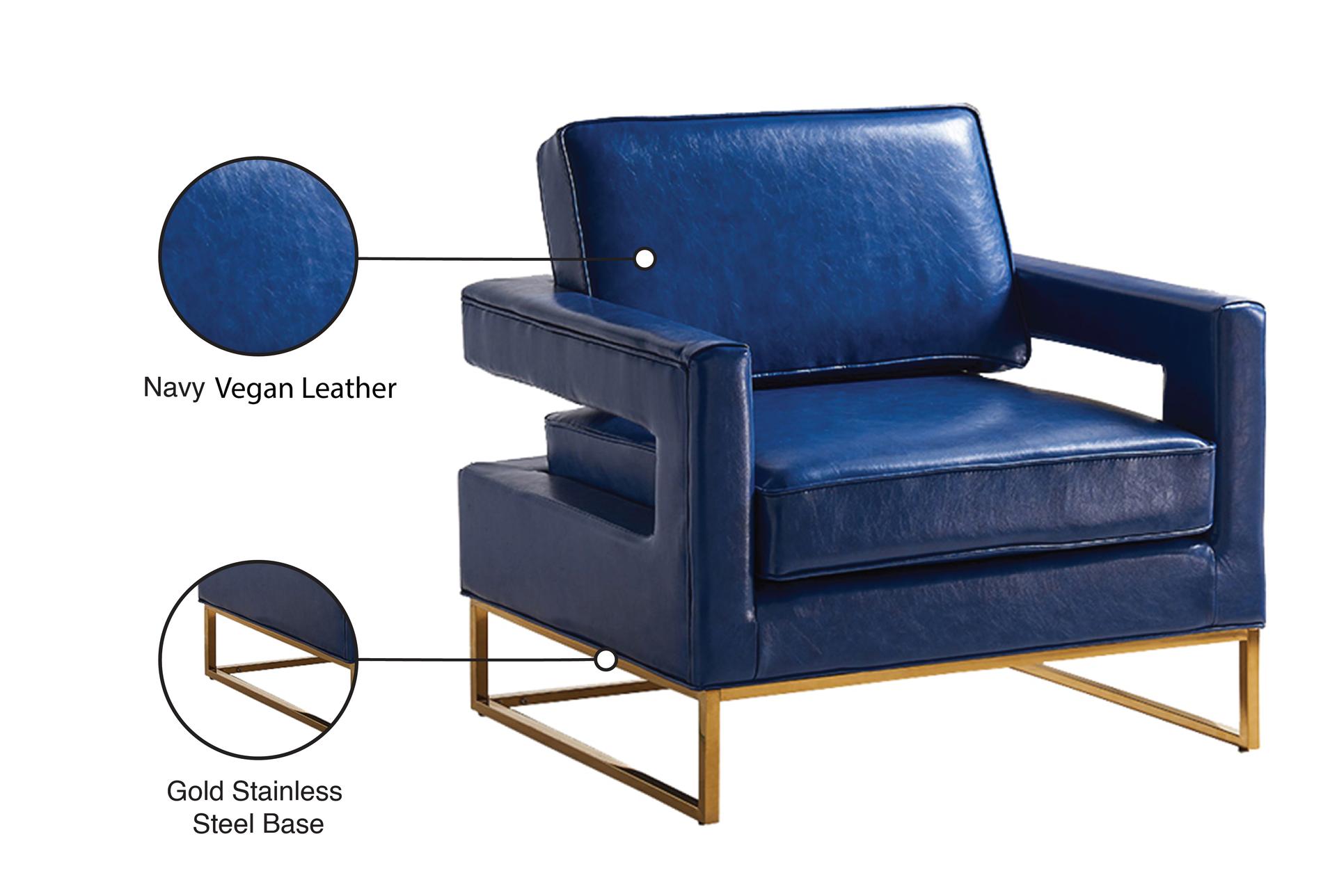 amelia navy vegan leather accent chair 7 amelia navy vegan leather accent chair
