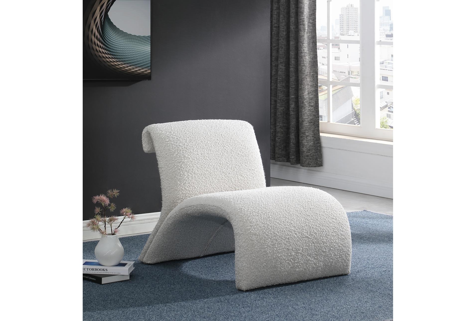 mulberry beige cream boucle fabric accent chair | armless 12 mulberry beige cream boucle fabric accent chair | armless