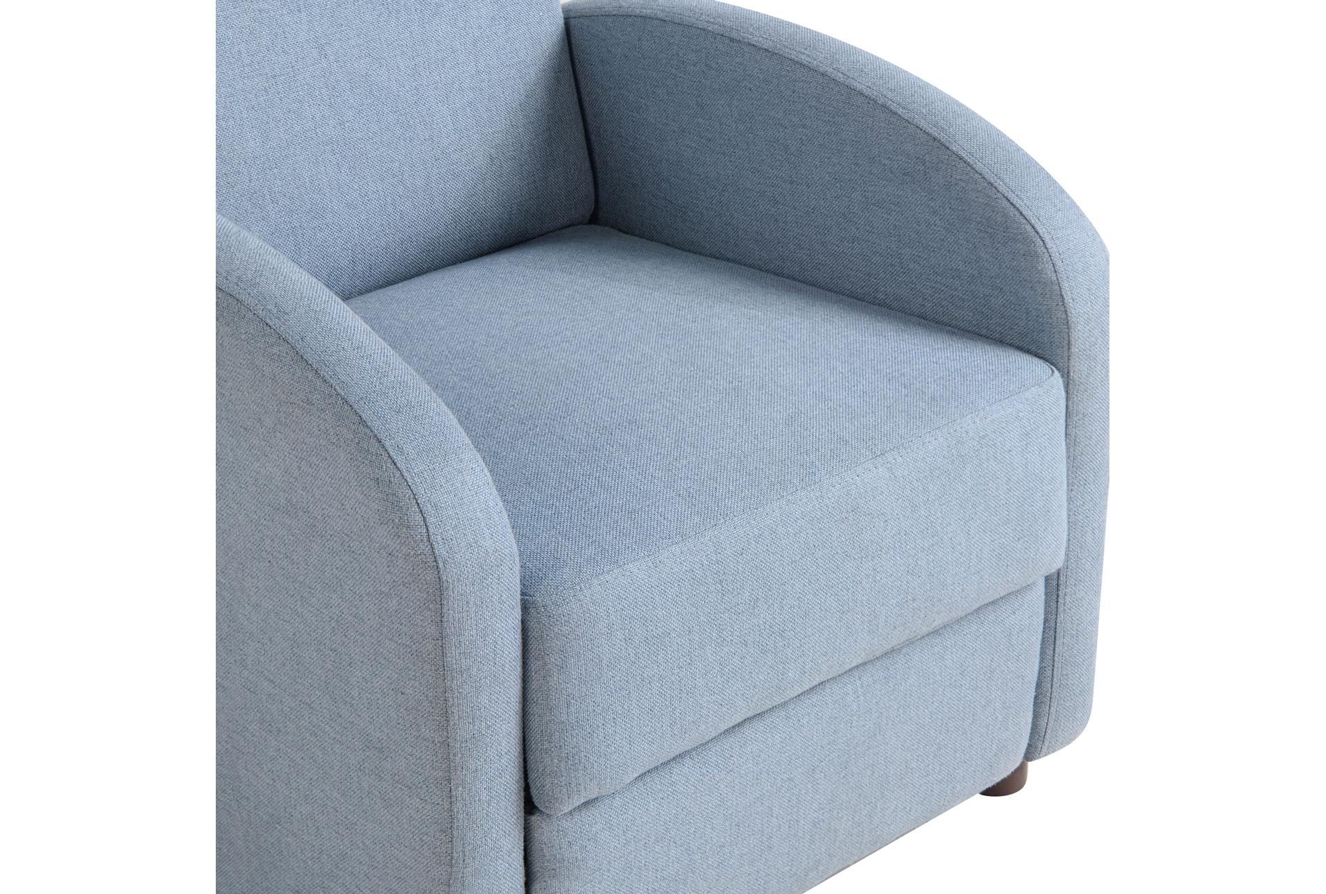 luna blue 34" manual pushback recliner 14 luna blue 34" manual pushback recliner