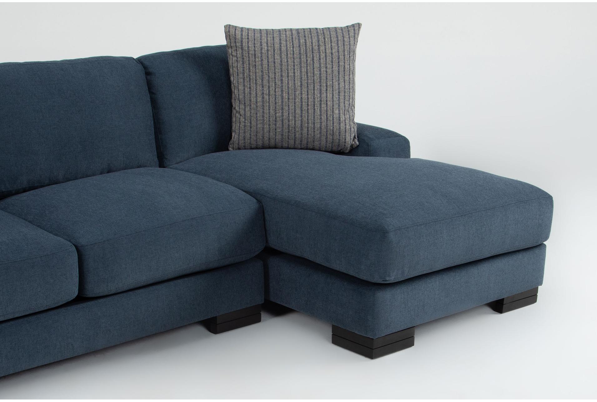 aidan vi modular blue fabric 2 piece 111" sectional with right arm facing chaise | loose reversible back 10 aidan vi modular blue fabric 2 piece 111" sectional with right arm facing chaise | loose reversible back