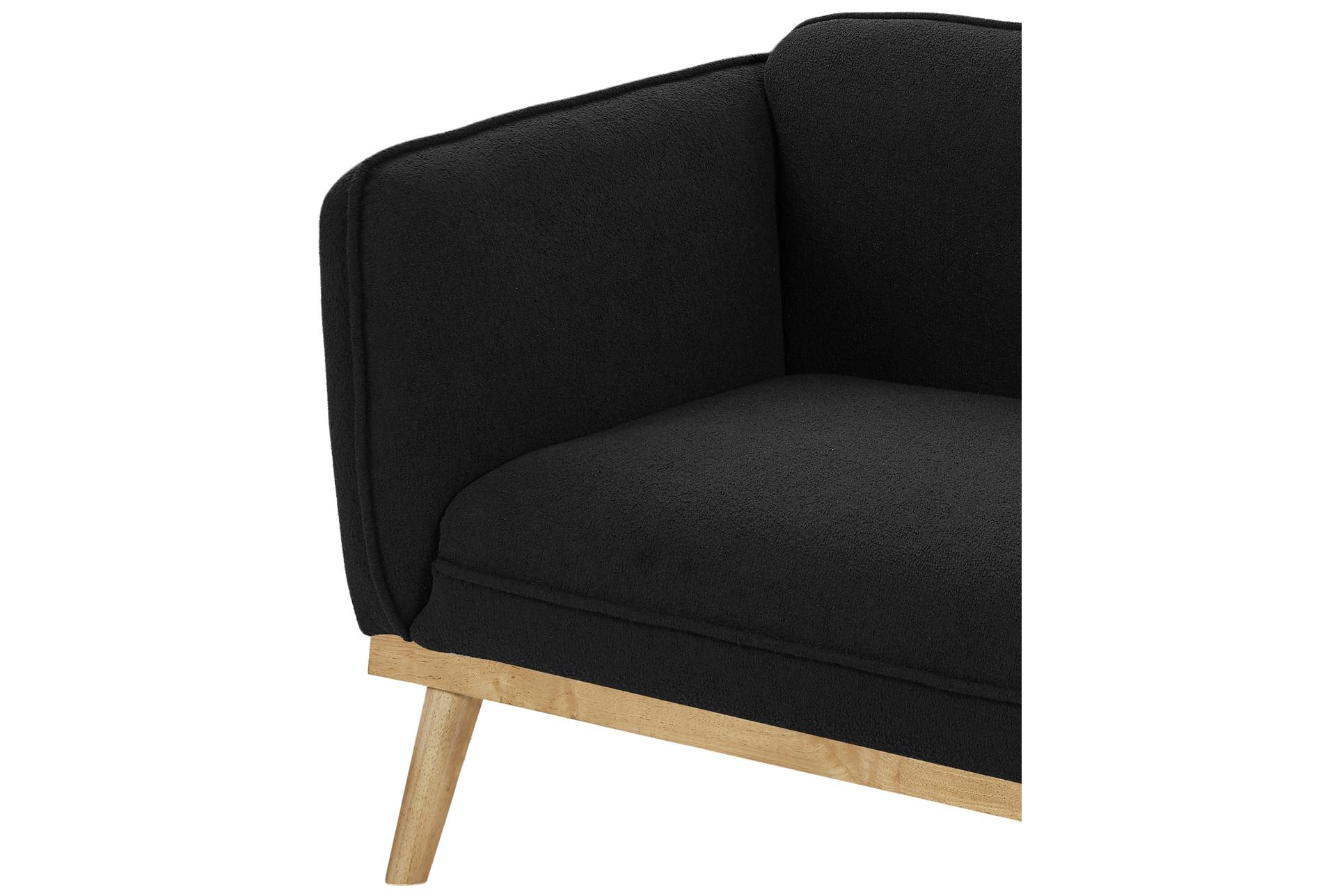 nolita black boucle fabric chair 17 nolita black boucle fabric chair