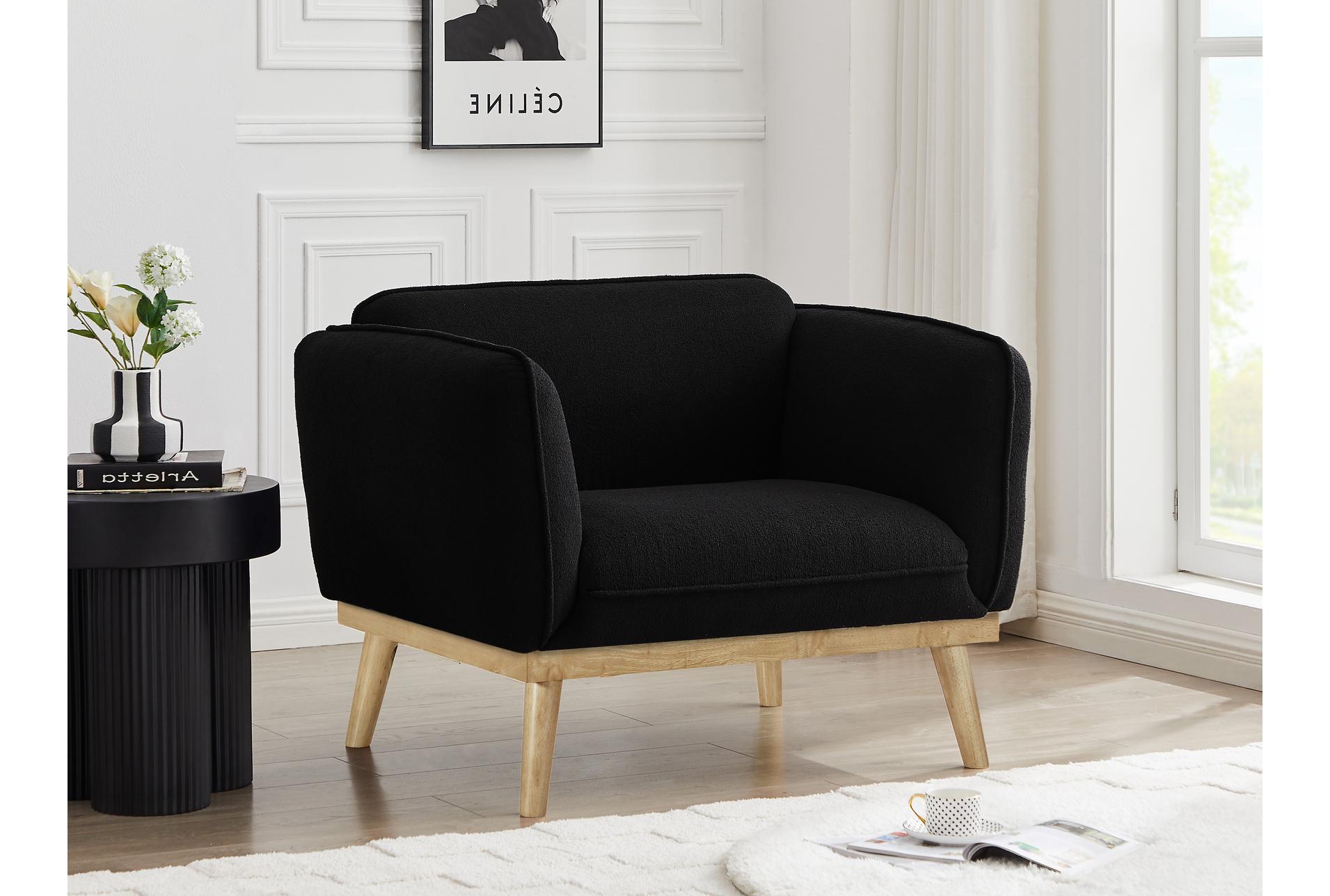 nolita black boucle fabric chair 18 nolita black boucle fabric chair
