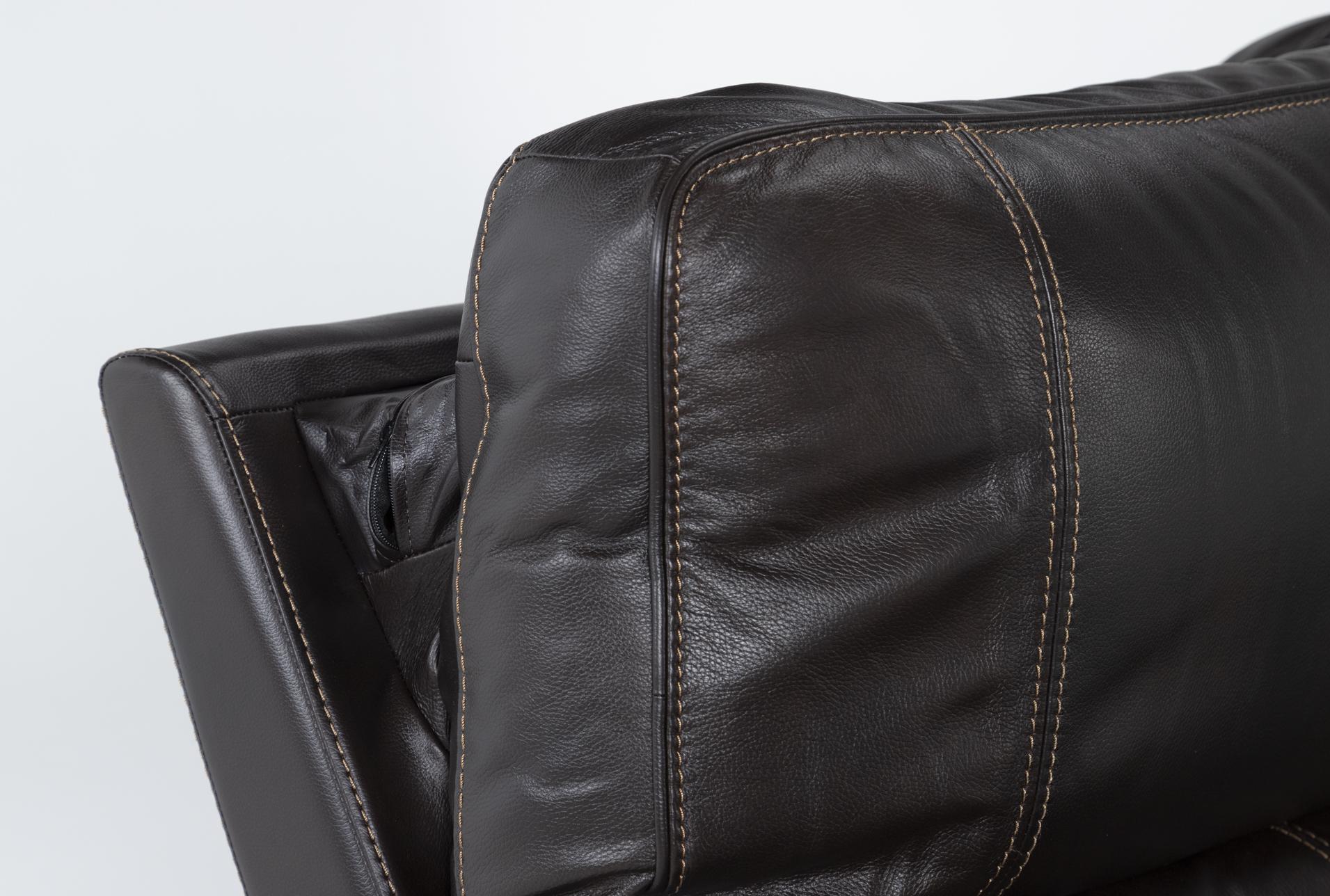 watkins coffee leather 65" power cordless reclining loveseat with power headrest & usb 18 watkins coffee leather 65" power cordless reclining loveseat with power headrest & usb
