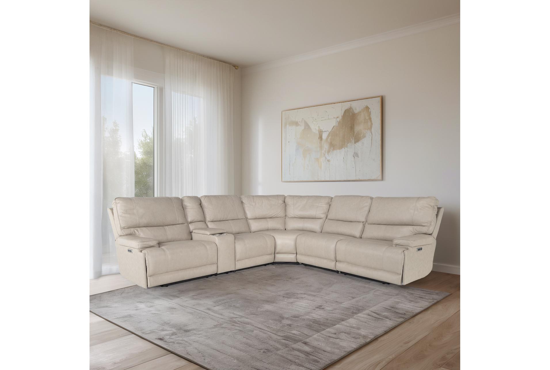 watkins beige natural linen leather 150" 6 piece power cordless reclining modular sectional with power headrest & usb | adjustable headrests 20 watkins beige natural linen leather 150" 6 piece power cordless reclining modular sectional with power headrest & usb | adjustable headrests