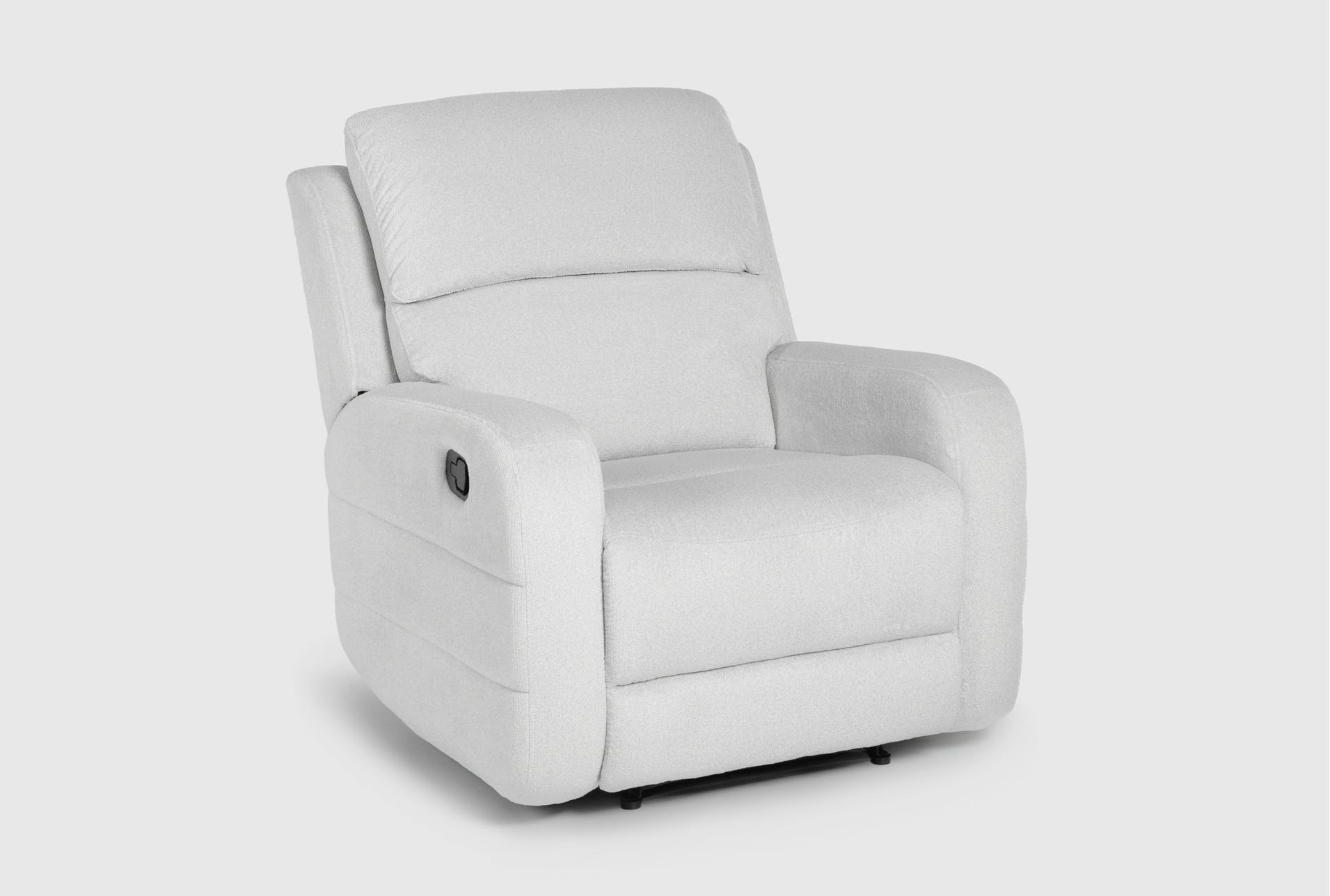 rio grey fabric 35" manual recliner 14 rio grey fabric 35" manual recliner