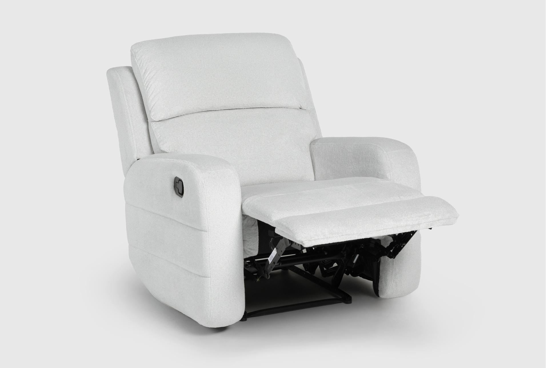 rio grey fabric 35" manual recliner 16 rio grey fabric 35" manual recliner