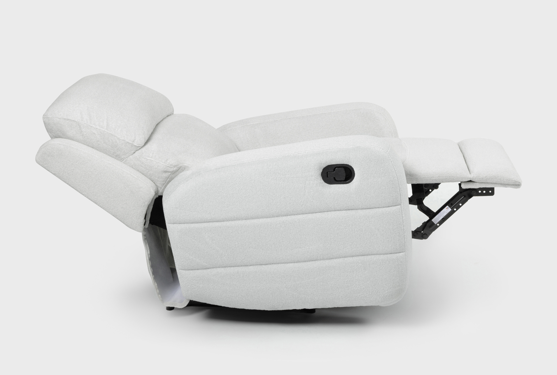 rio grey fabric 35" manual recliner 19 rio grey fabric 35" manual recliner