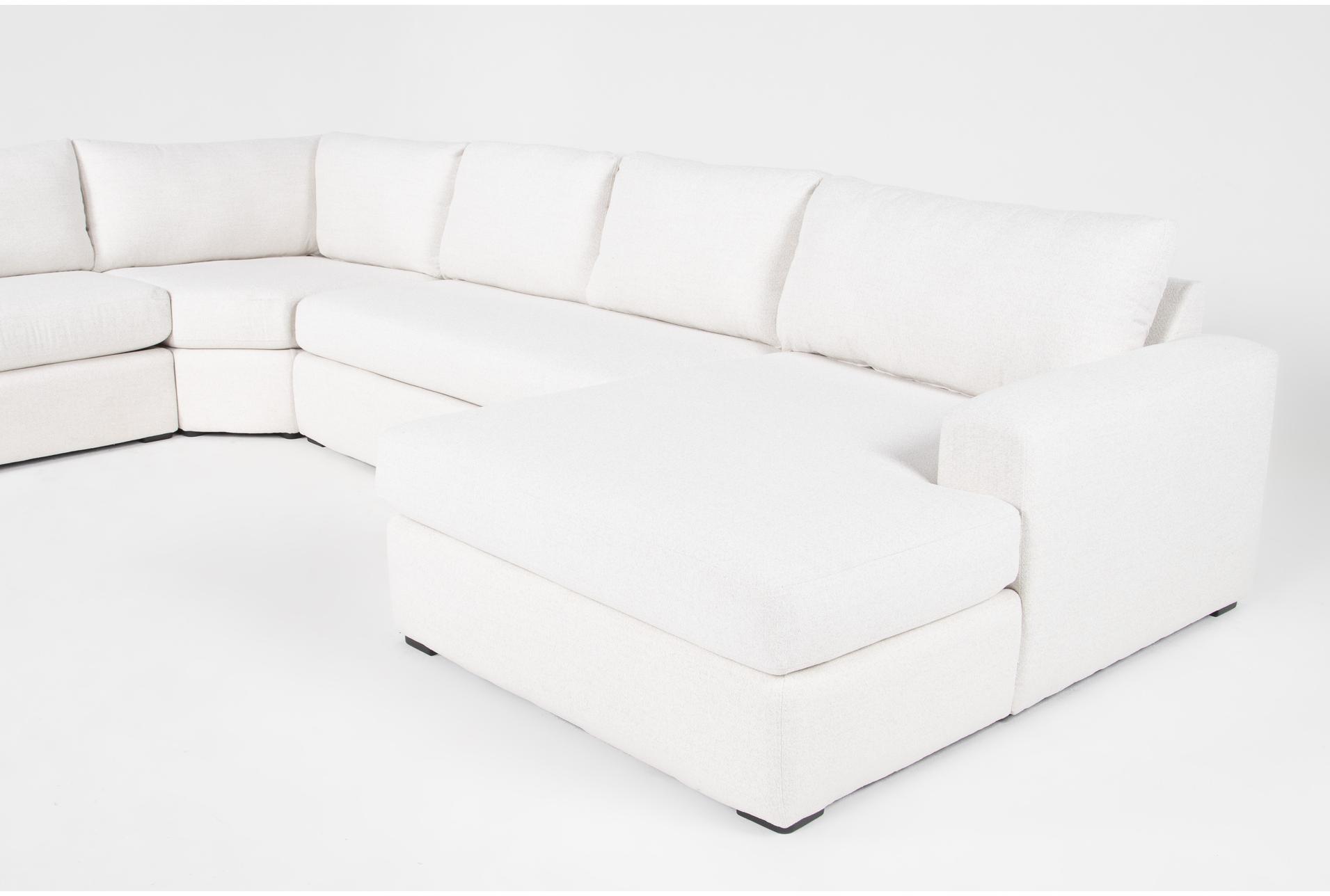 isabella ii cream beige 157" 4 piece full sleeper sectional with right arm facing chaise & wedge corner | fabric 13 isabella ii cream beige 157" 4 piece full sleeper sectional with right arm facing chaise & wedge corner | fabric