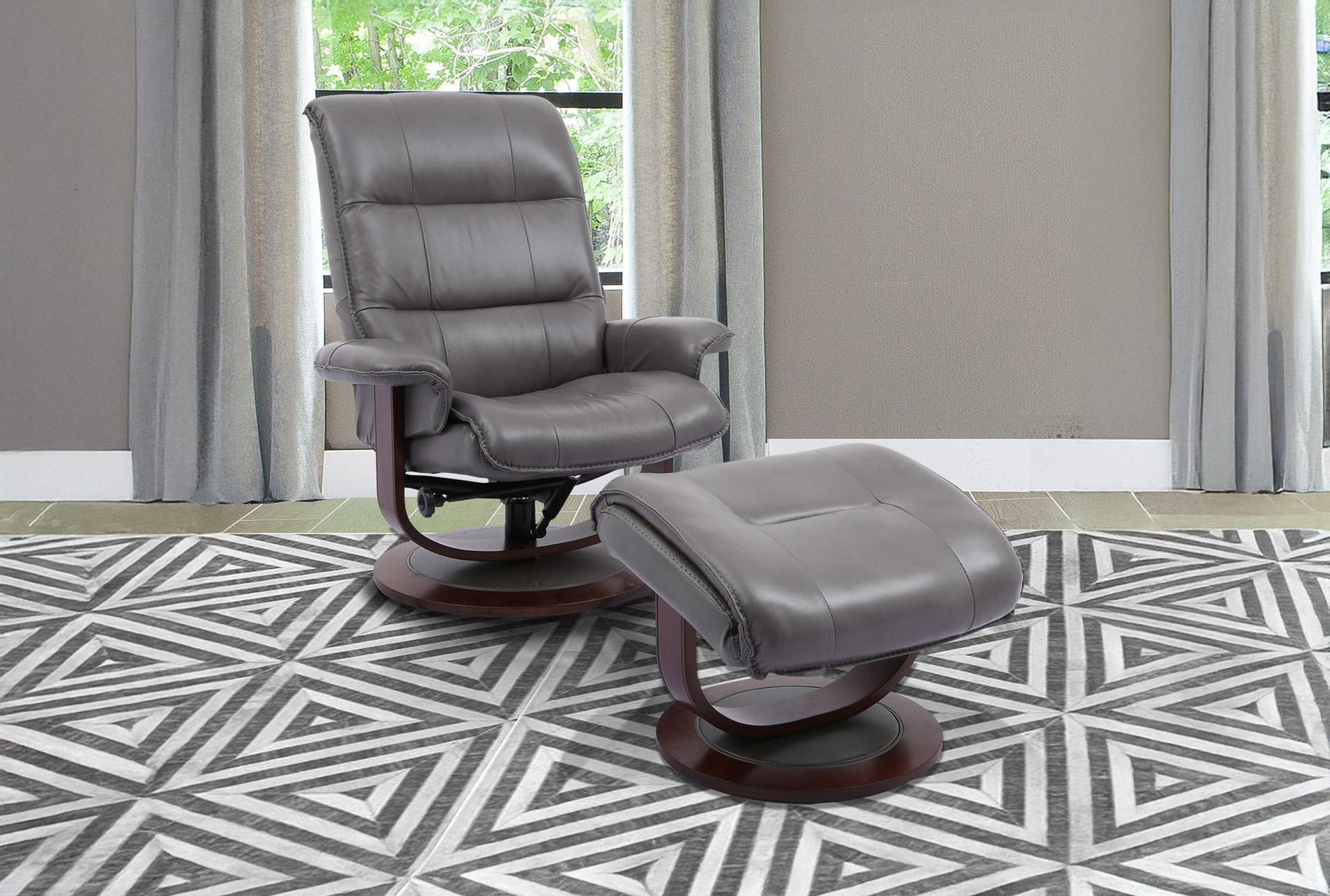 dalbert grey leather manual reclining swivel arm chair and ottoman | armchair | reading | 100% leather | lounge | with arms 1 dalbert grey leather manual reclining swivel arm chair and ottoman | armchair | reading | 100% leather | lounge | with arms