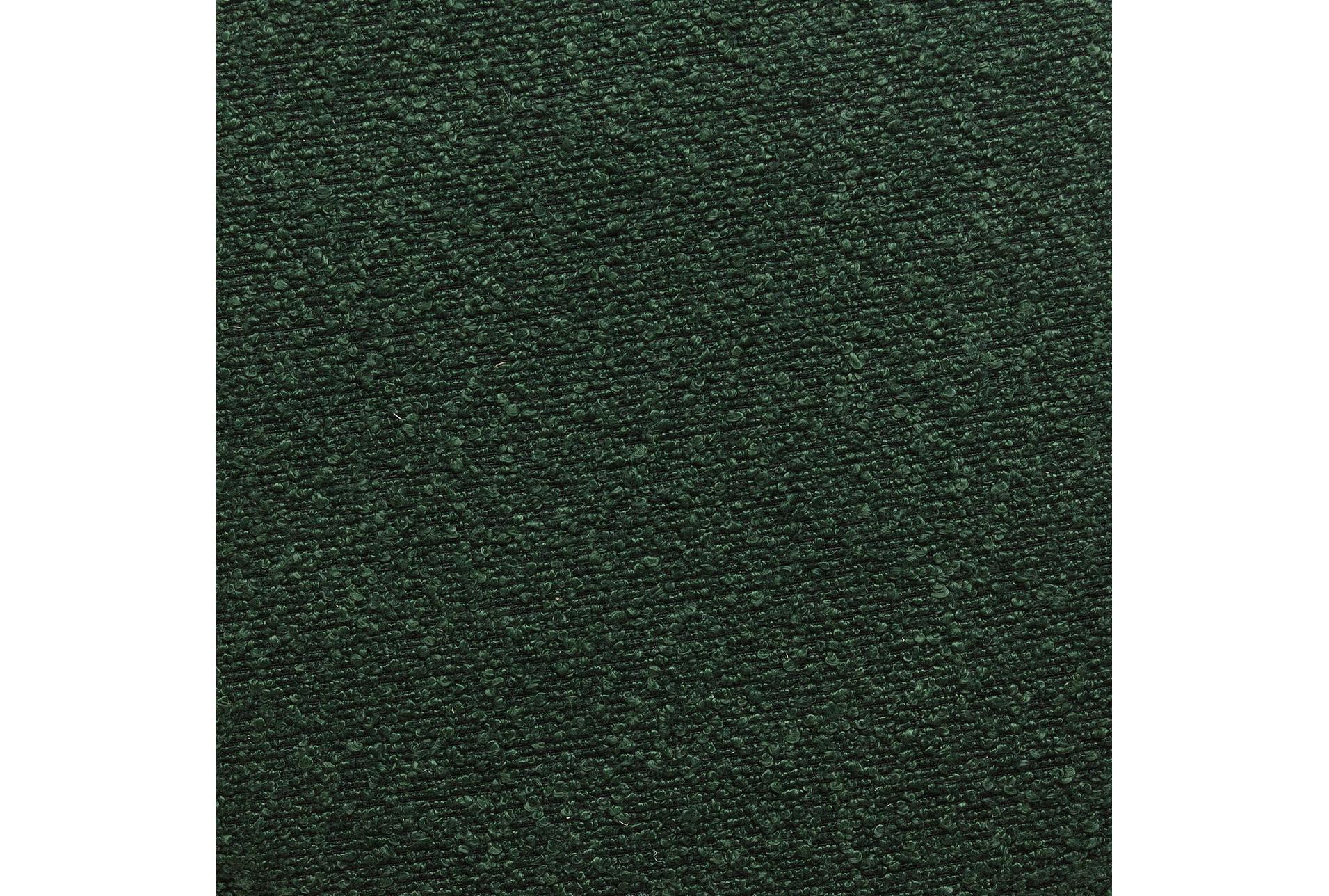 jaine forest green boucle large ottoman | oval 12 jaine forest green boucle large ottoman | oval
