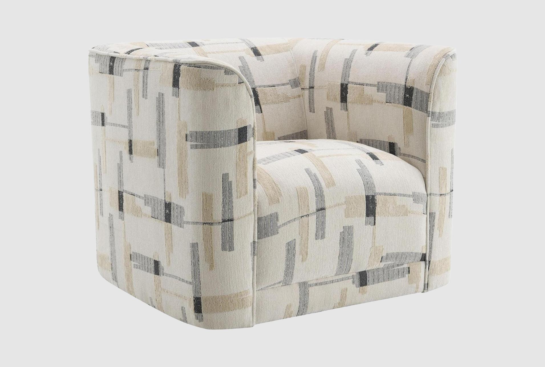 adelynn beige chair with swivel