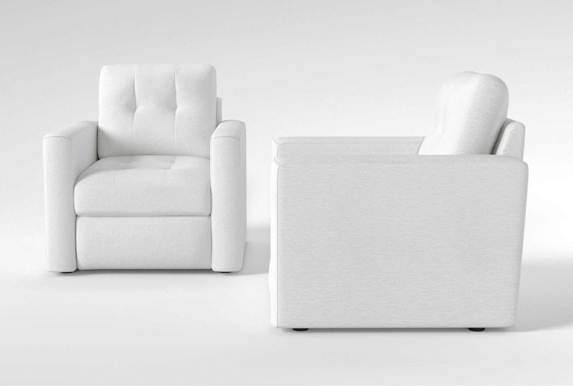 switch chalk 34" fabric swivel accent chair set of 2