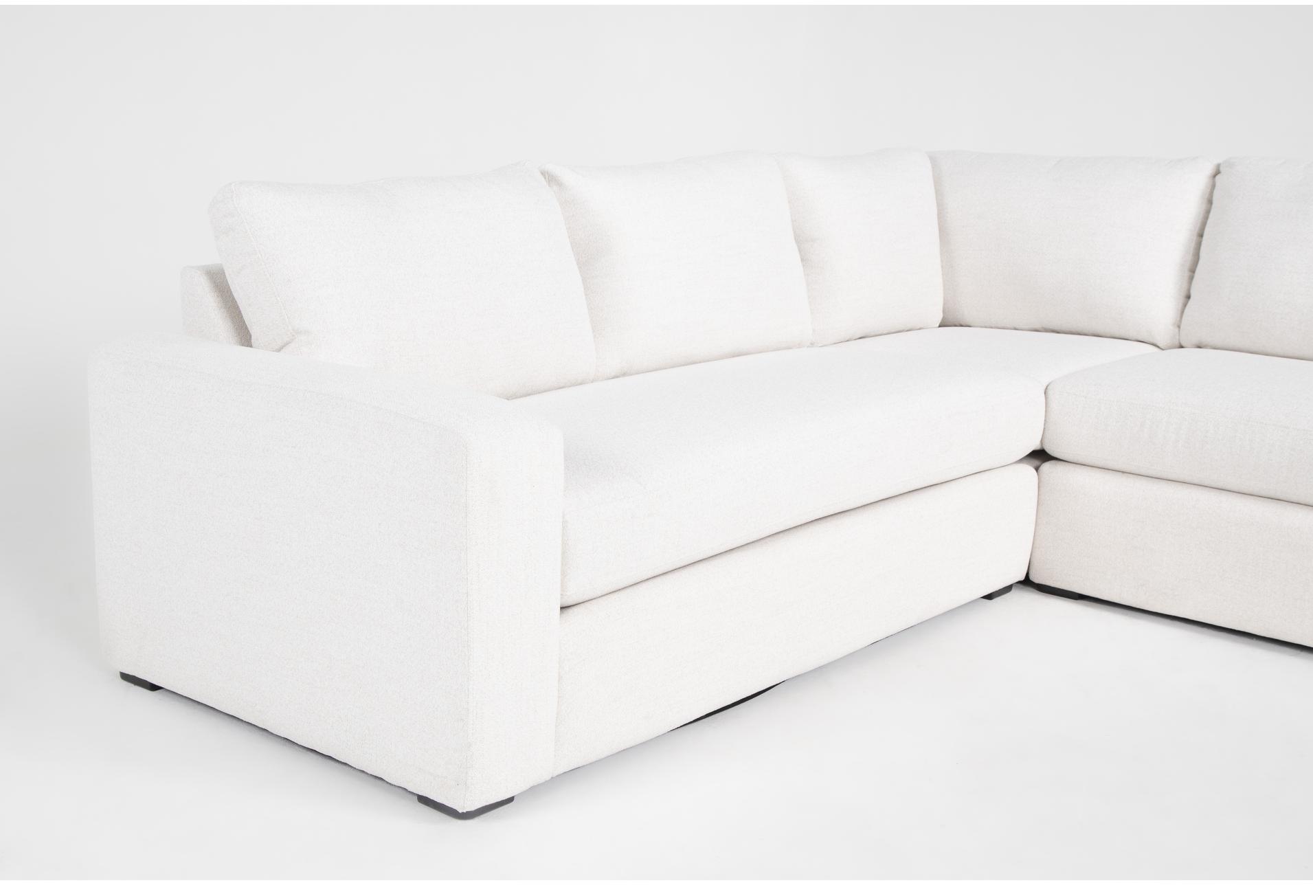 isabella ii cream beige 108" 3 piece sectional with right arm facing full sleeper | symmetrical | fabric 13 isabella ii cream beige 108" 3 piece sectional with right arm facing full sleeper | symmetrical | fabric