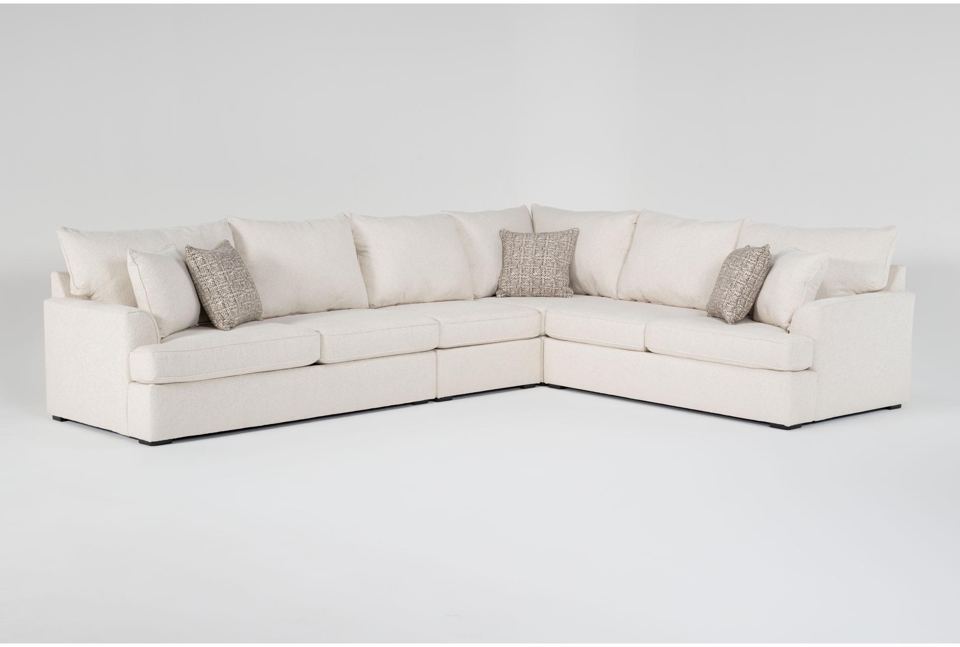 belinha ii opal white ivory fabric 140" modular 4 piece l-shaped sectional | reversible | track arms 11 belinha ii opal white ivory fabric 140" modular 4 piece l-shaped sectional | reversible | track arms