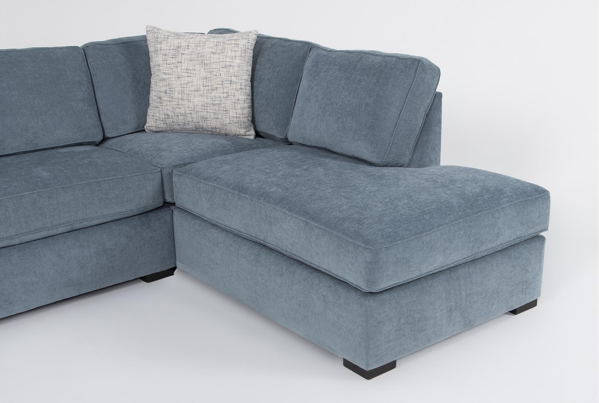 aspen jungle foam blue 3 piece 163" sectional with left arm facing cuddler chaise | fabric | loose reversible back 9 aspen jungle foam blue 3 piece 163" sectional with left arm facing cuddler chaise | fabric | loose reversible back