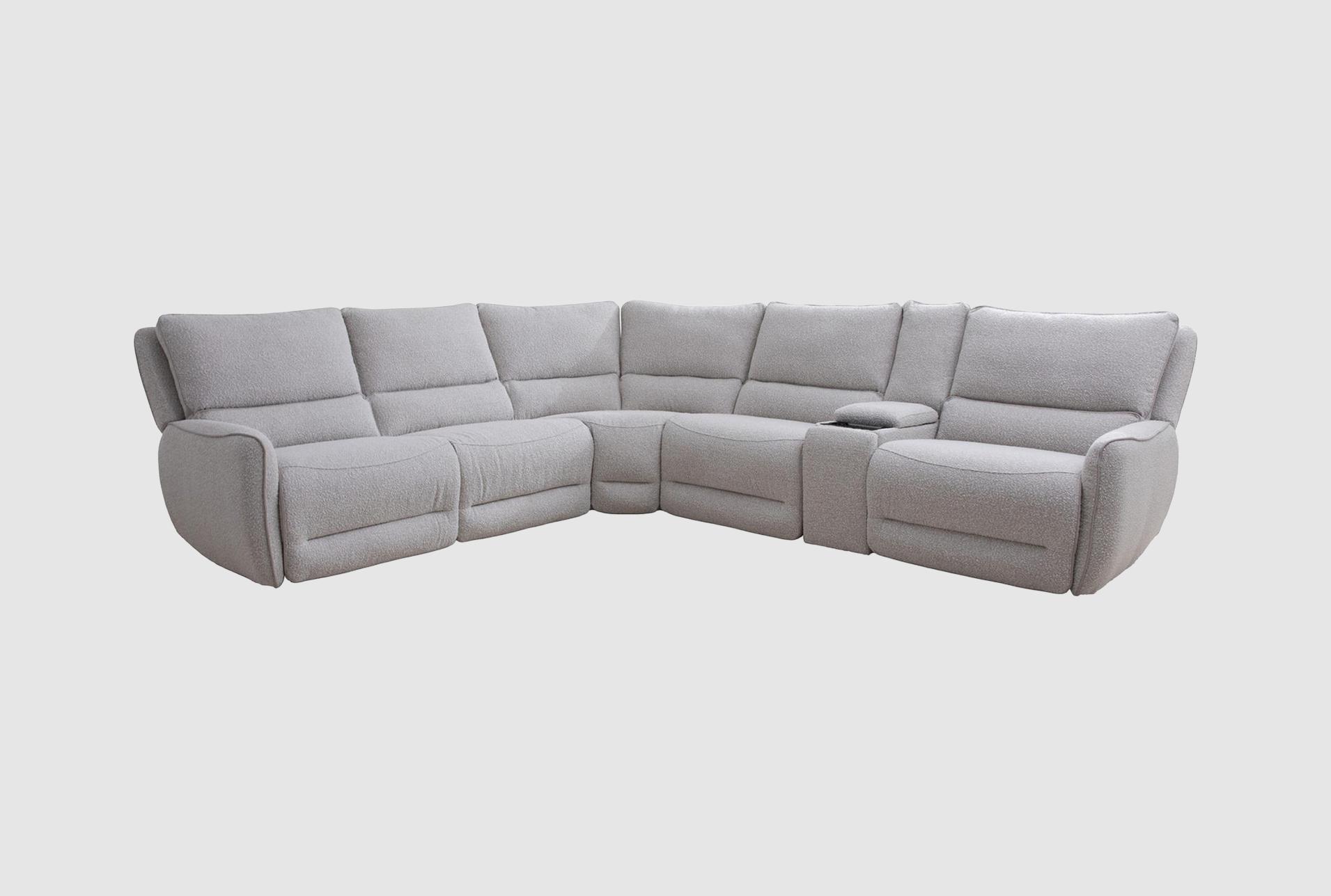 stellar bloke cotton grey 6 piece power zero gravity sectional 1 stellar bloke cotton grey 6 piece power zero gravity sectional