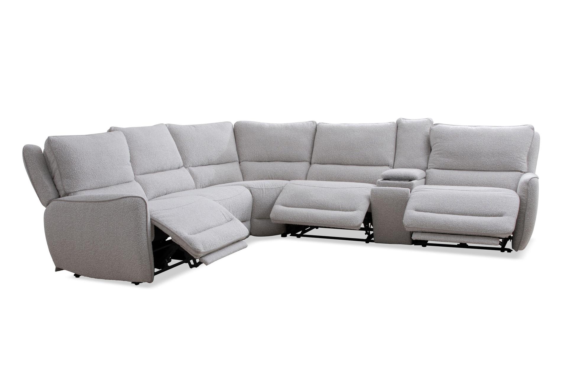 stellar bloke cotton grey 6 piece power zero gravity sectional 7 stellar bloke cotton grey 6 piece power zero gravity sectional