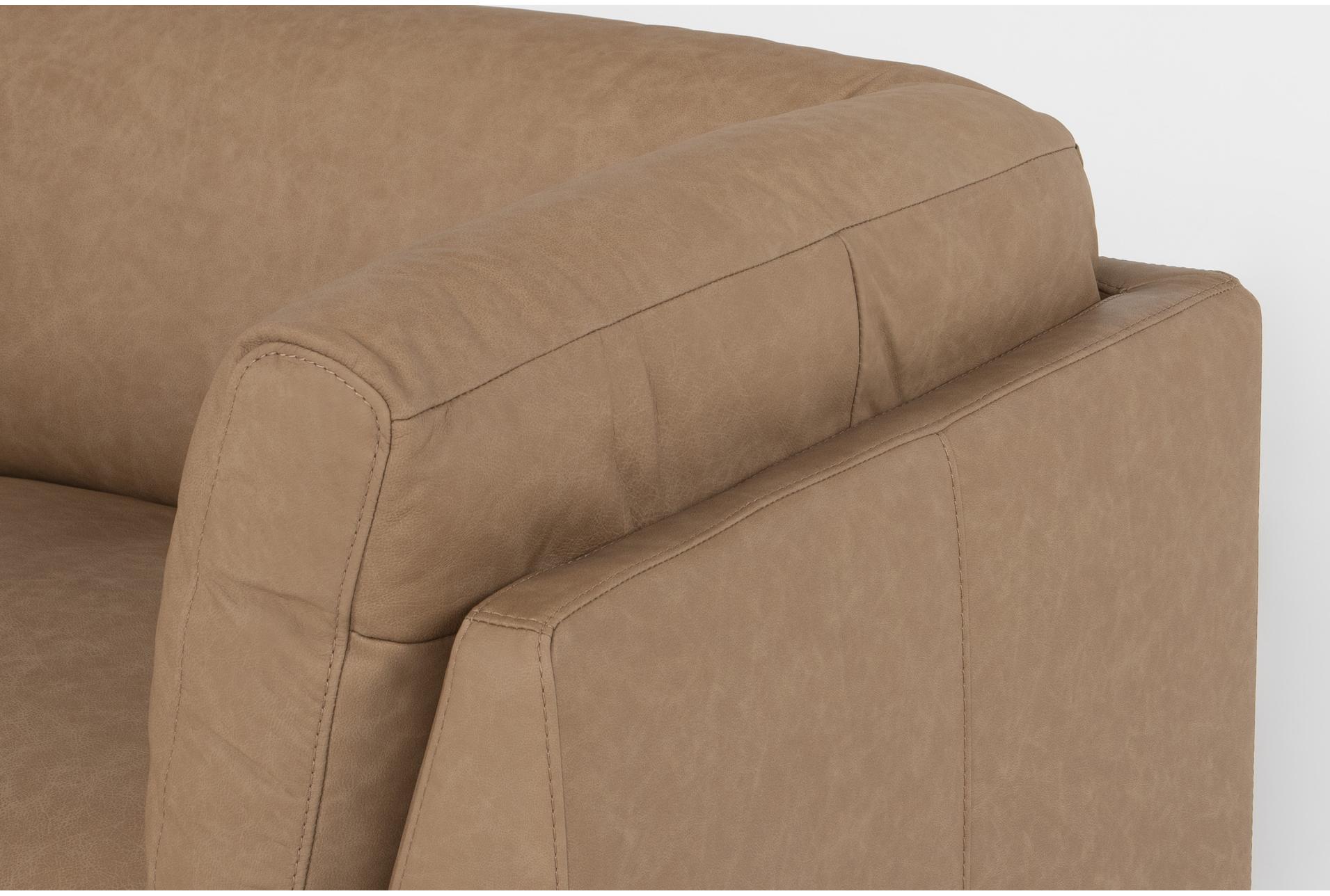 ewan caramel leather 3 piece sectional with left arm facing bumper chaise 11 ewan caramel leather 3 piece sectional with left arm facing bumper chaise