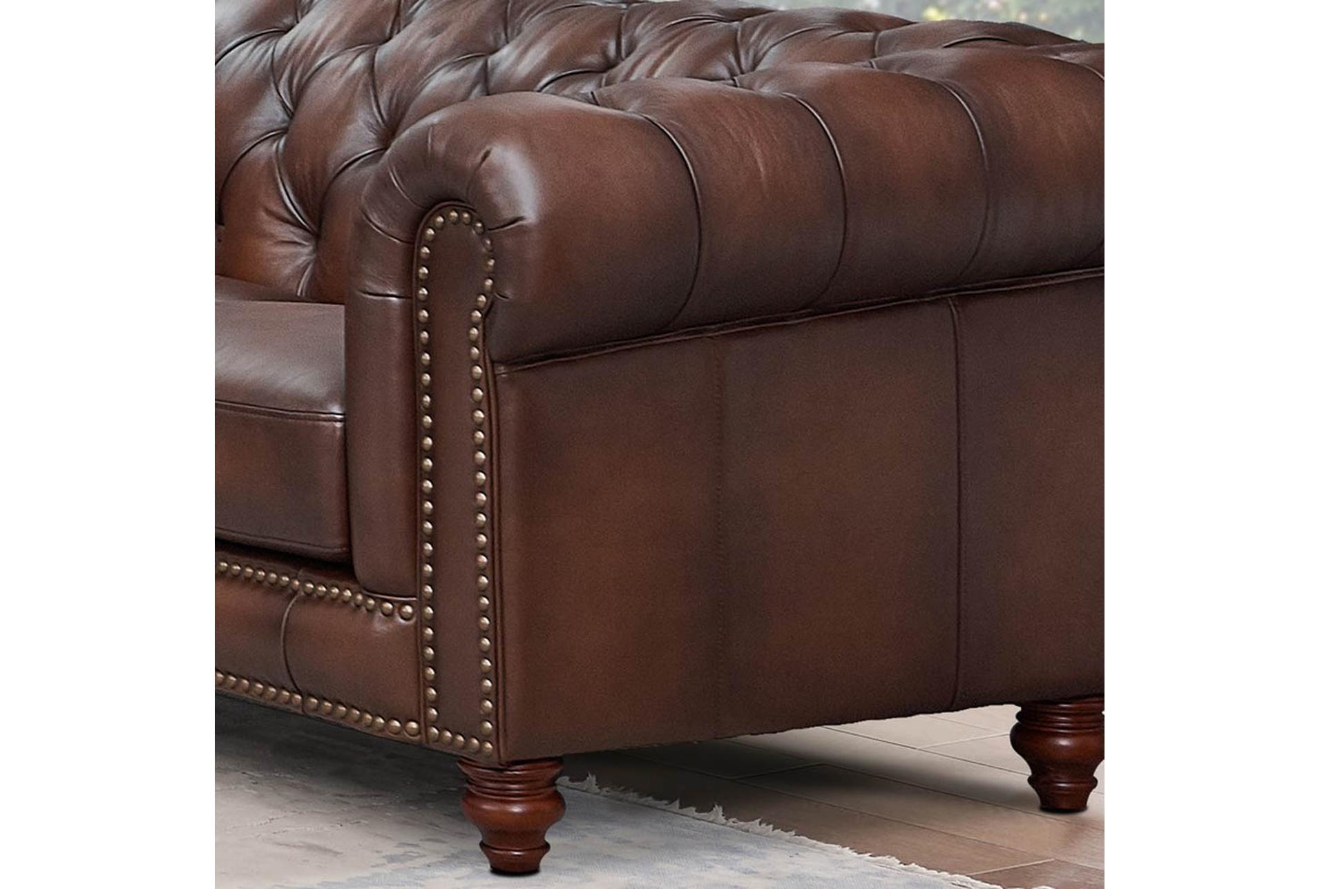 noelle brown top grain leather loveseat 12 noelle brown top grain leather loveseat
