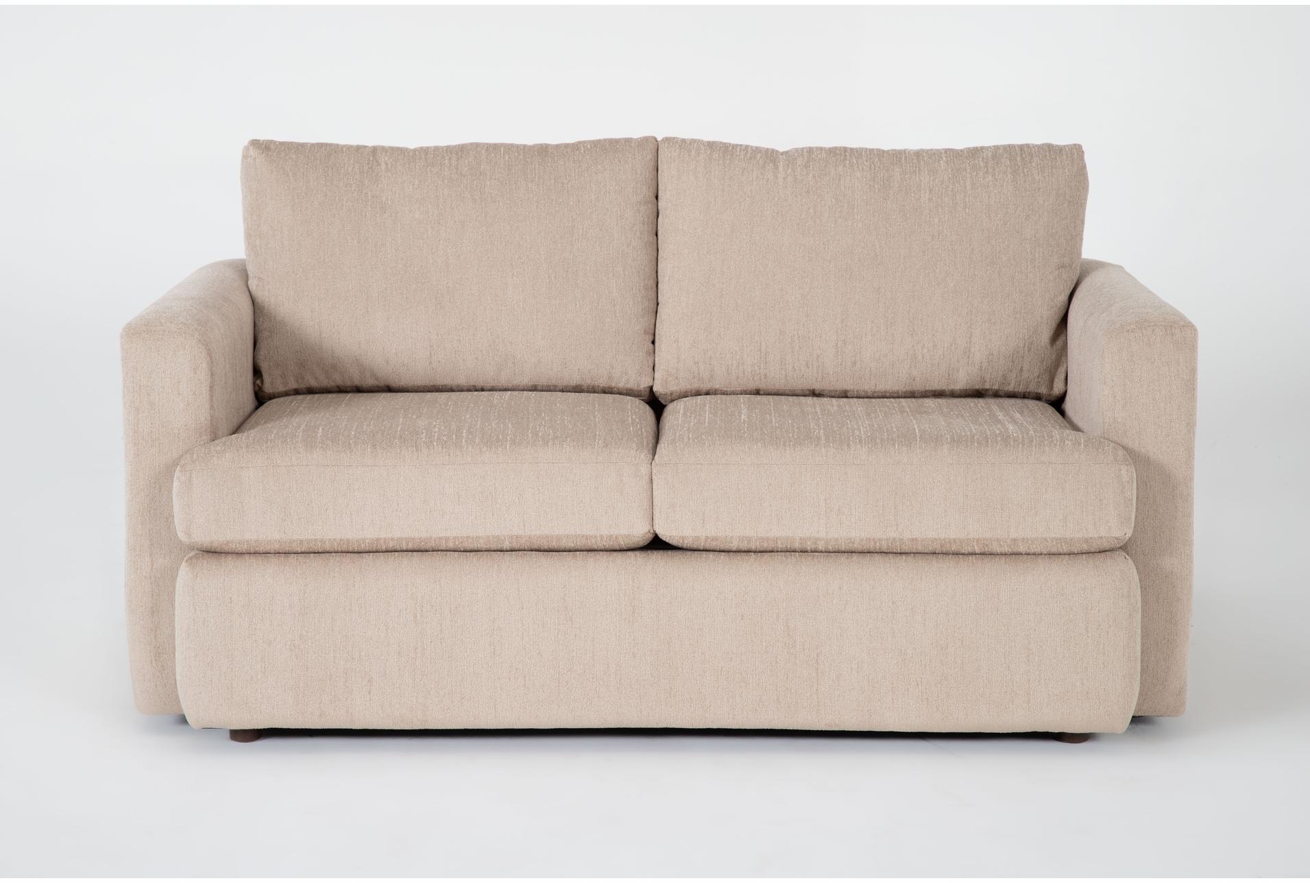 basil putty beige fabric loveseat 1 basil putty beige fabric loveseat