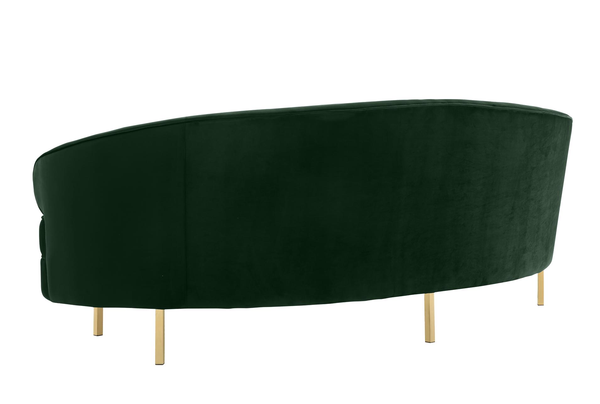 daphne green 90" velvet fabric sofa 14 daphne green 90" velvet fabric sofa