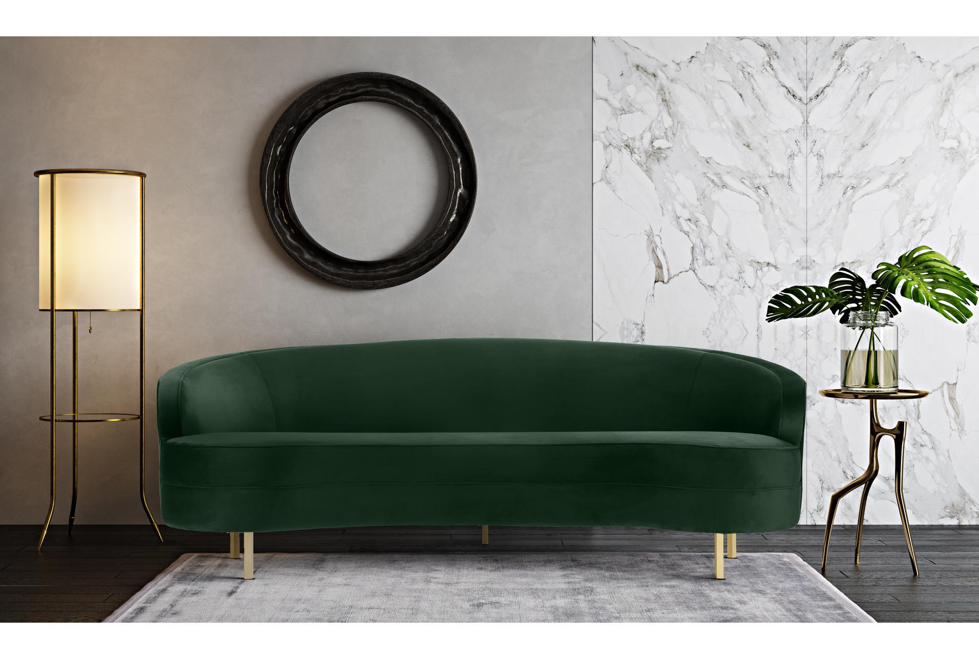 daphne green 90" velvet fabric sofa 16 daphne green 90" velvet fabric sofa