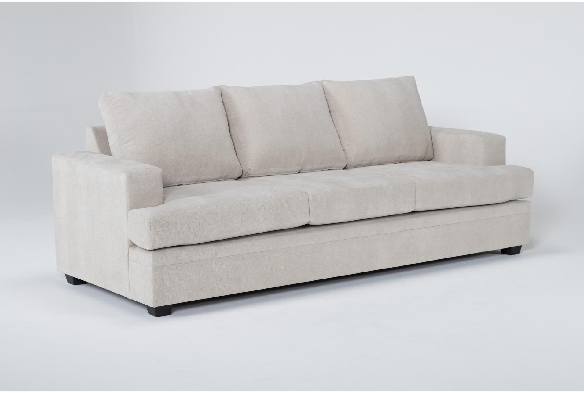 bonaterra sand beige fabric 97" sofa | track arms | loose reversible back 7 bonaterra sand beige fabric 97" sofa | track arms | loose reversible back