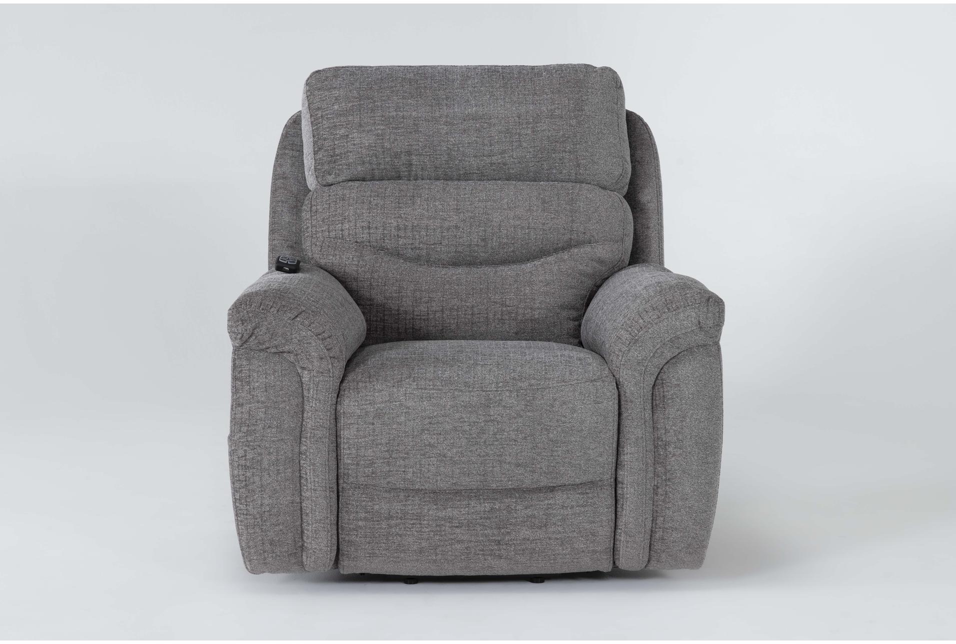 harvest boulder grey oversized power lift recliner with power headrest power lumbar & usb | wallaway 1 harvest boulder grey oversized power lift recliner with power headrest power lumbar & usb | wallaway