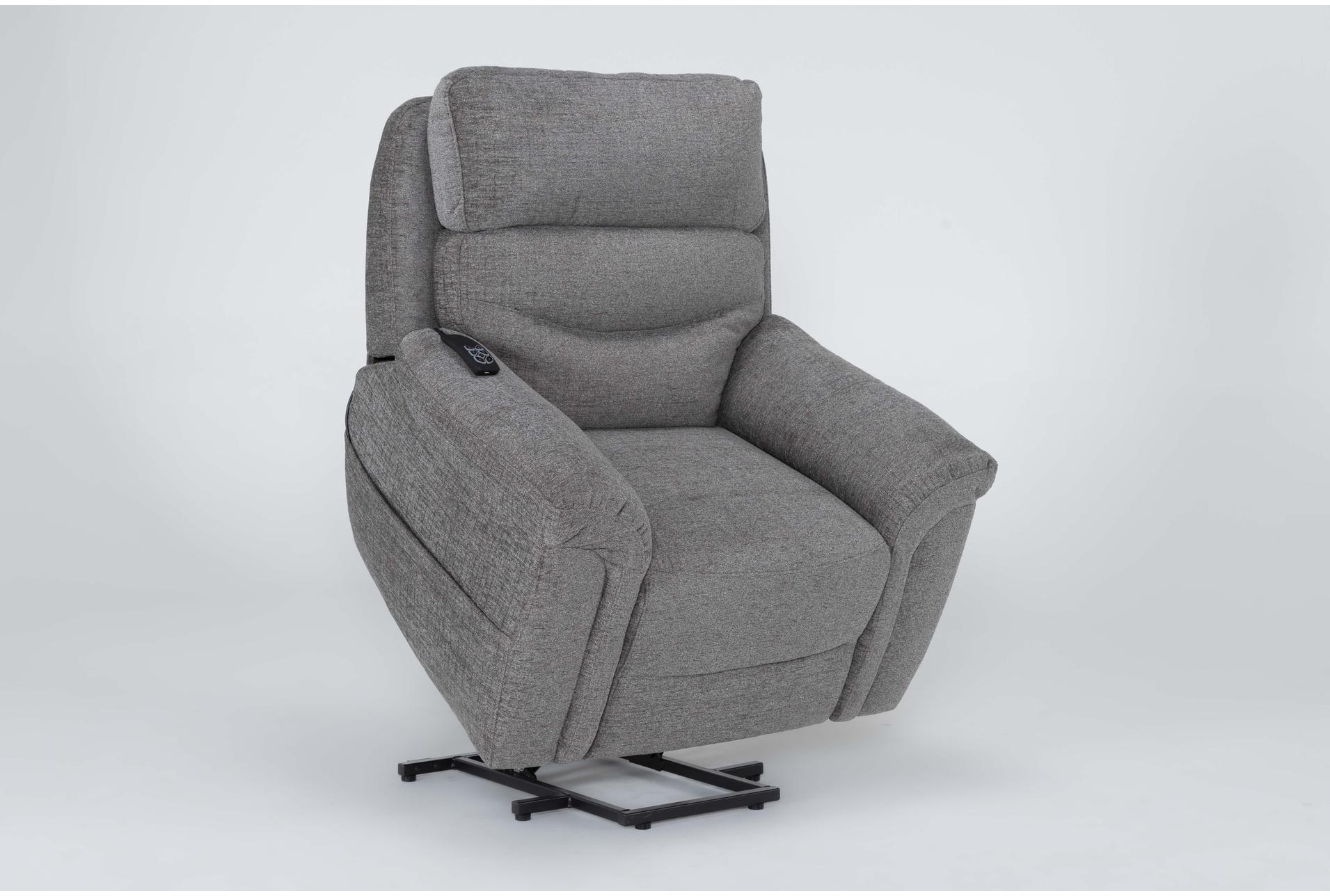 harvest boulder grey oversized power lift recliner with power headrest power lumbar & usb | wallaway 13 harvest boulder grey oversized power lift recliner with power headrest power lumbar & usb | wallaway